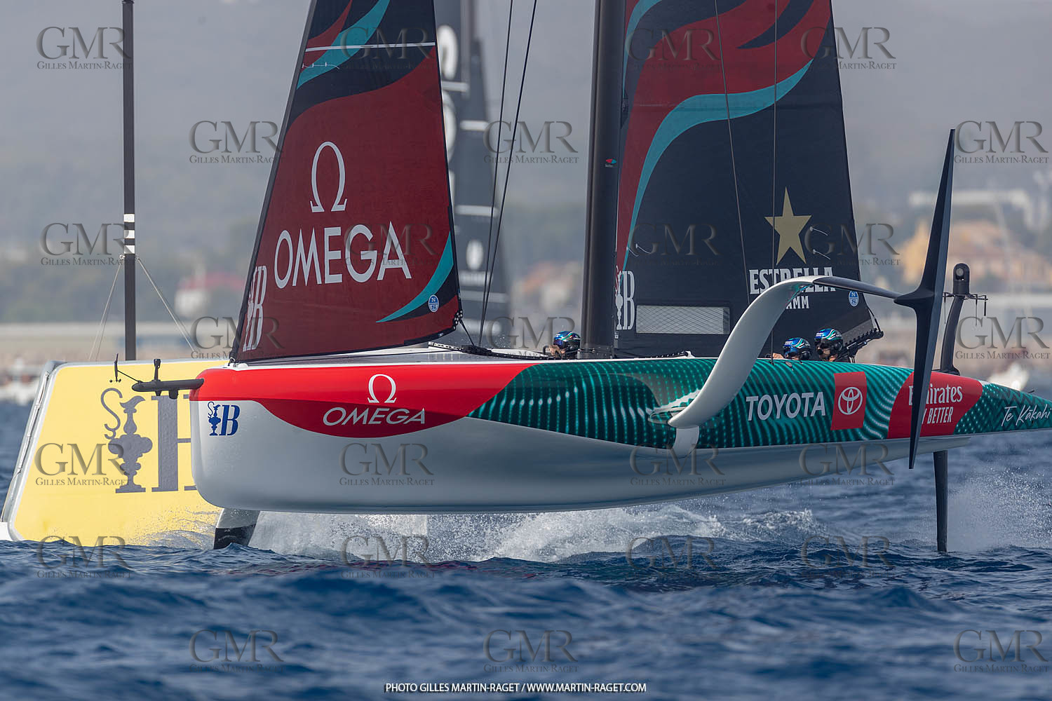 15 09 2023, Vilanova i La Geltru (ESP), 37th America's Cup, Preliminary Regatta N° 1, Race Day 3