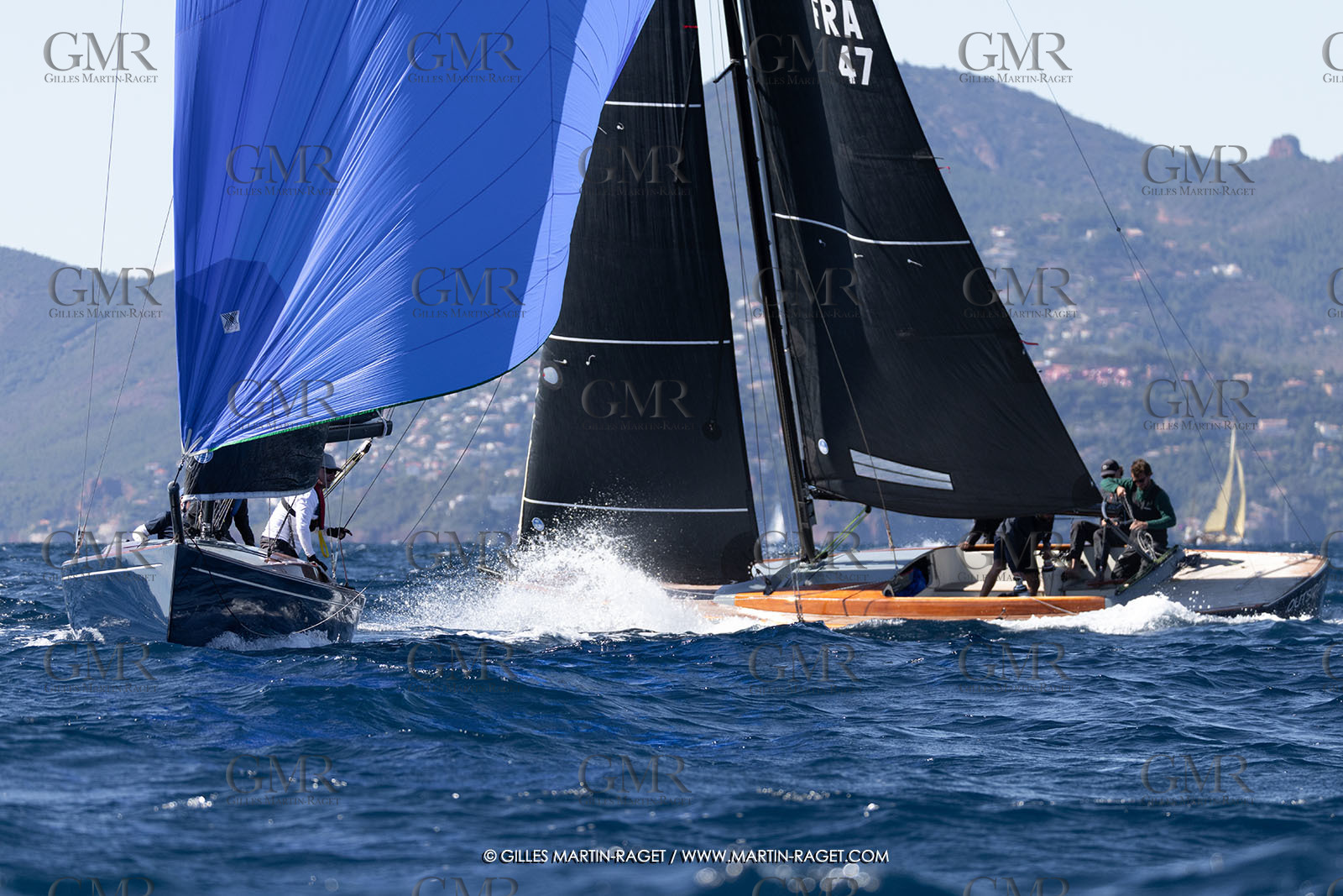 24 09 2025, Cannes (FRA), Régates Royales 2025, Race Day 3