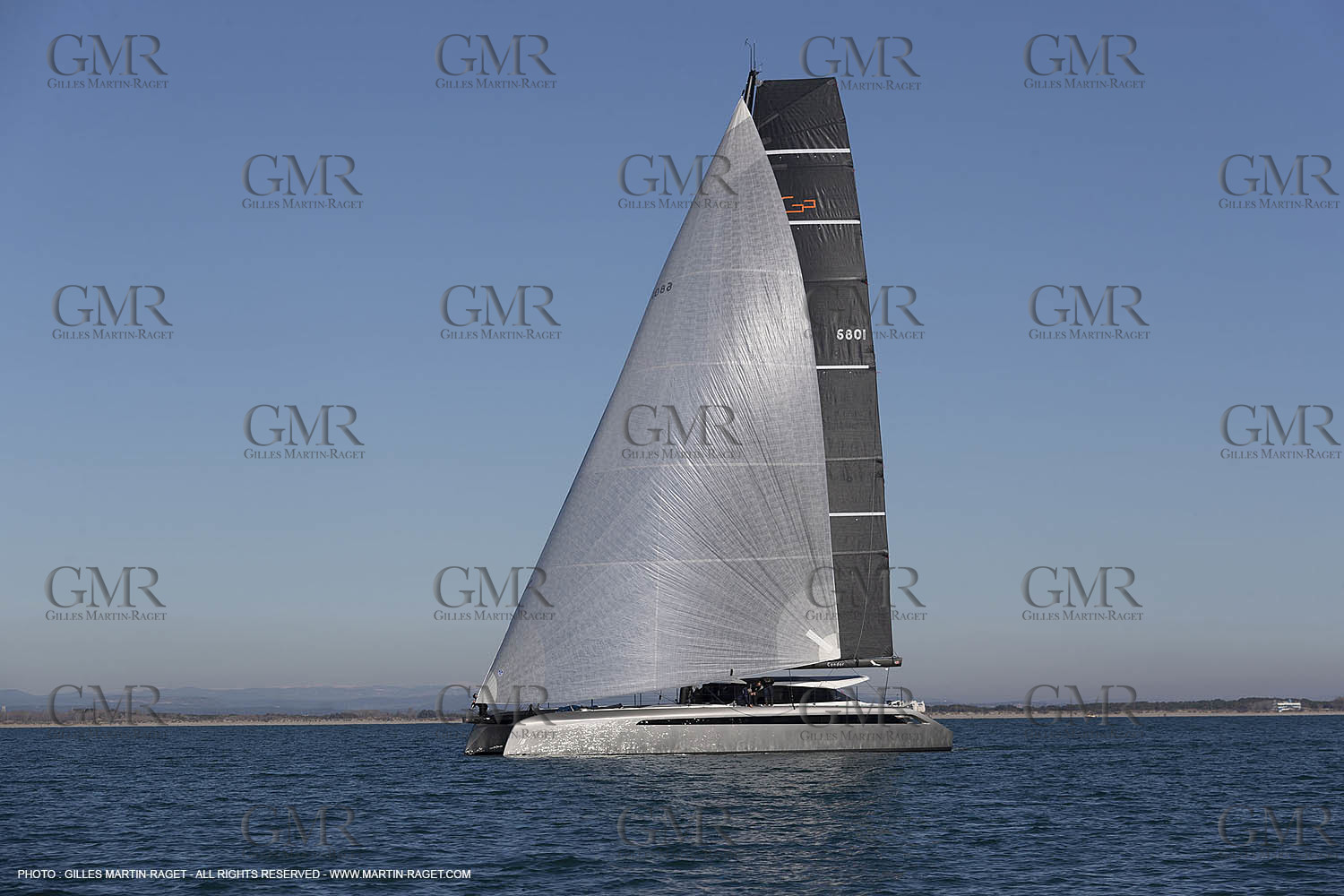 05 02 2019, La Grande Motte (FRA,34), Gunboat 68 sail testing  2