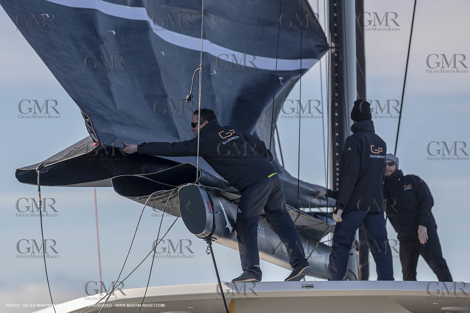 25 01 2019, La Grande Motte (FRA,34), Gunboat 68 first sail
