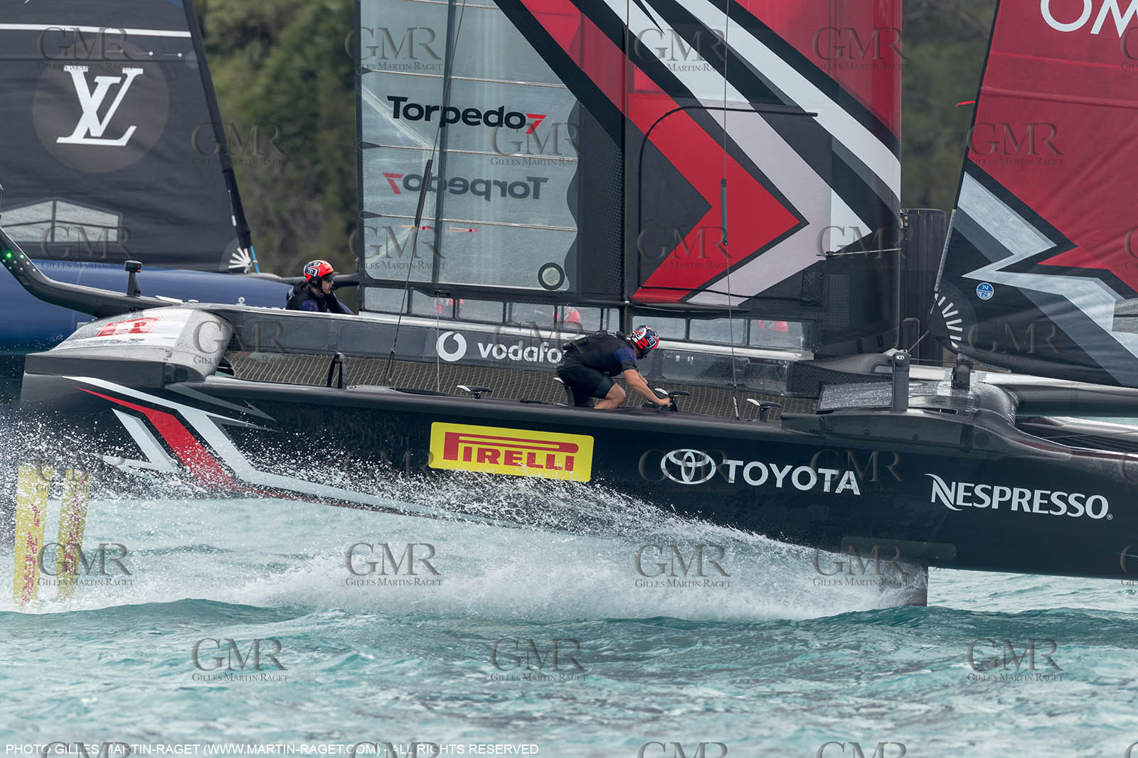11 06 2017 - Bermuda (BDA) - 35th America's Cup Bermuda 2017 - Louis Vuitton America's Cup Challenger Playoffs final, Day 2