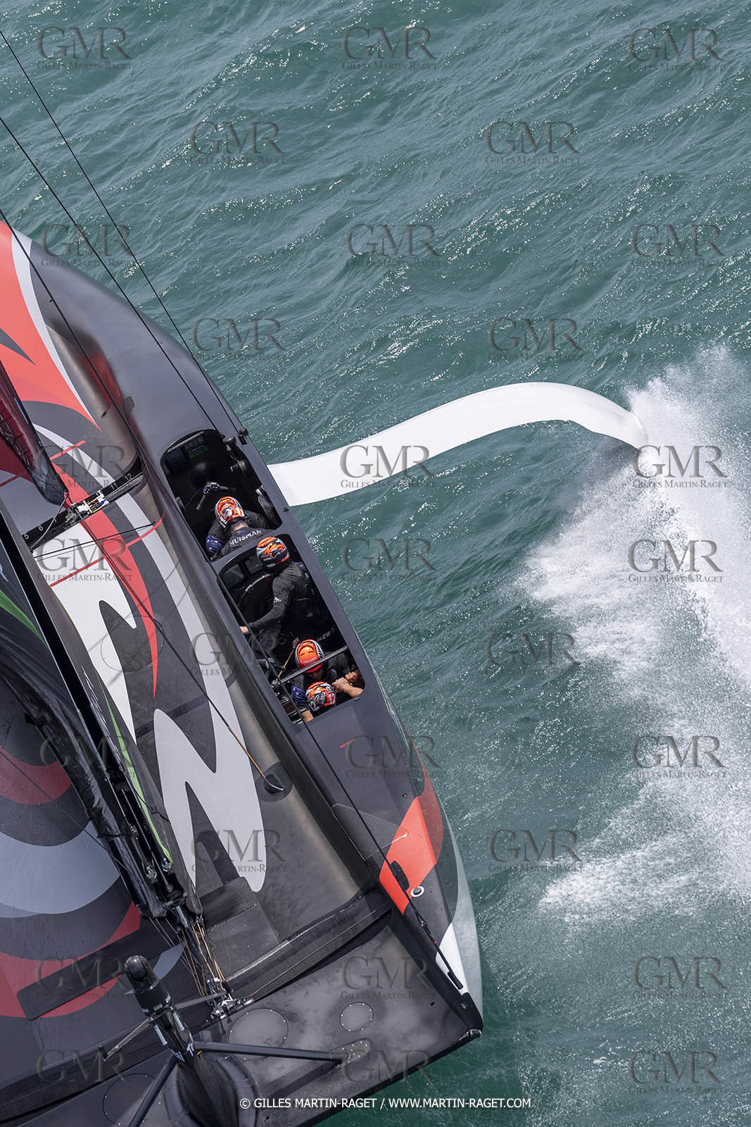 11 12 2020 - Auckland (NZL) - 36th America's Cup - Practice Sessions - Day 3 - Emirates Team New Zealand