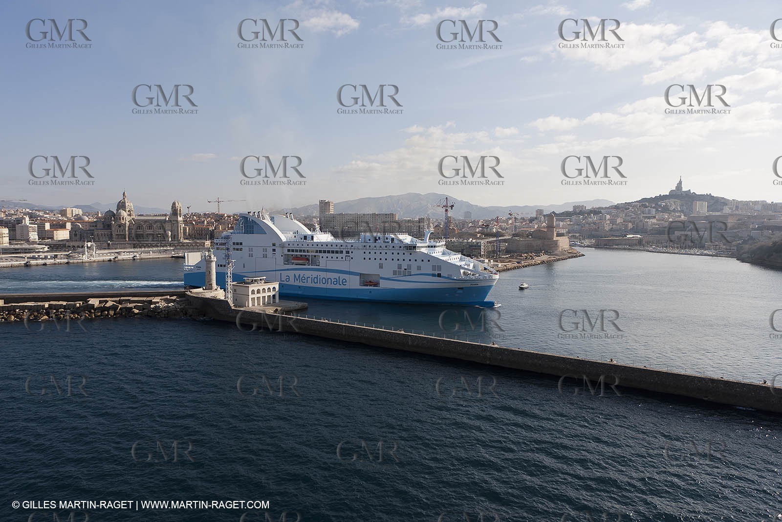 14 01 2012 - Marseille (FRA,13) - La Meridionale shipping company - the Piana off Marseille and the Calanques