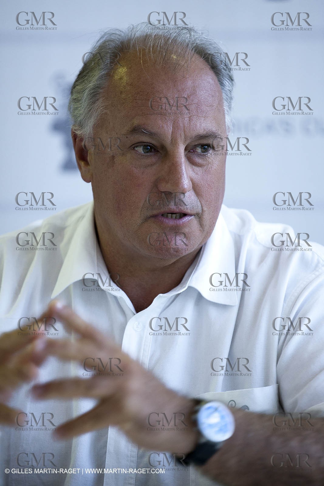 25 11 2010 - Dubai (UAE) - 34th America's Cup - Media Round Table with Ian Murray and Richard Worth