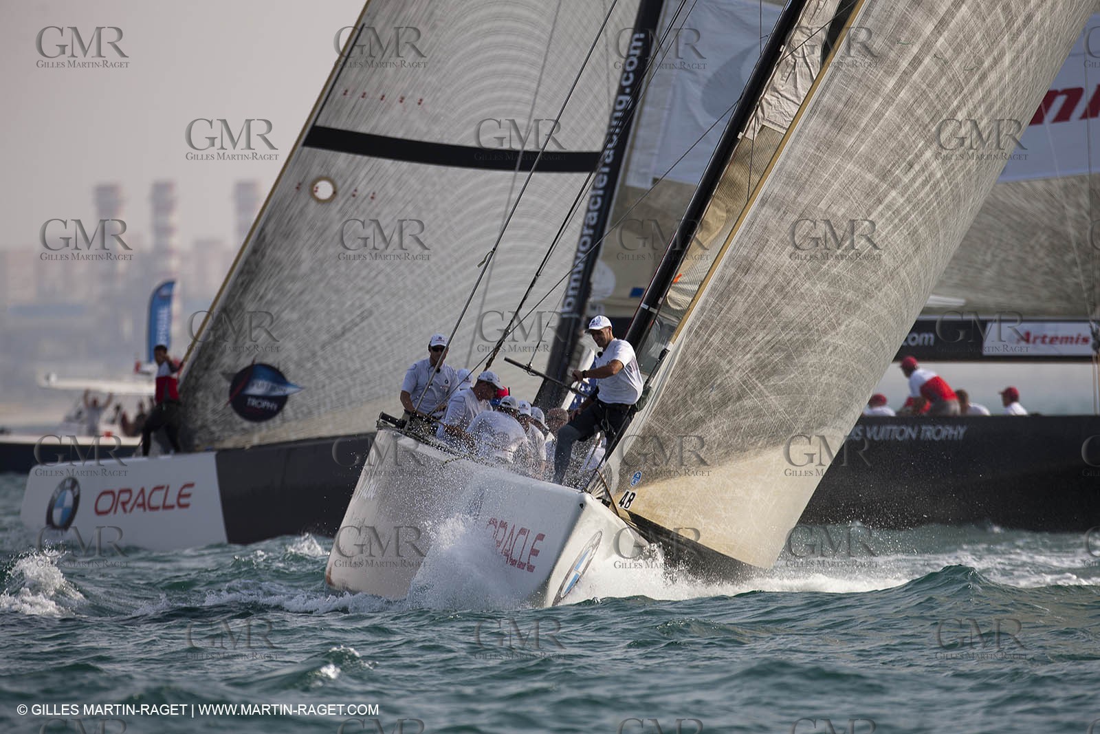 15 11 2010 - Dubai (UAE) - Dubai Louis Vuitton Trophy -  BMW ORACLE Racing Vs Artemis