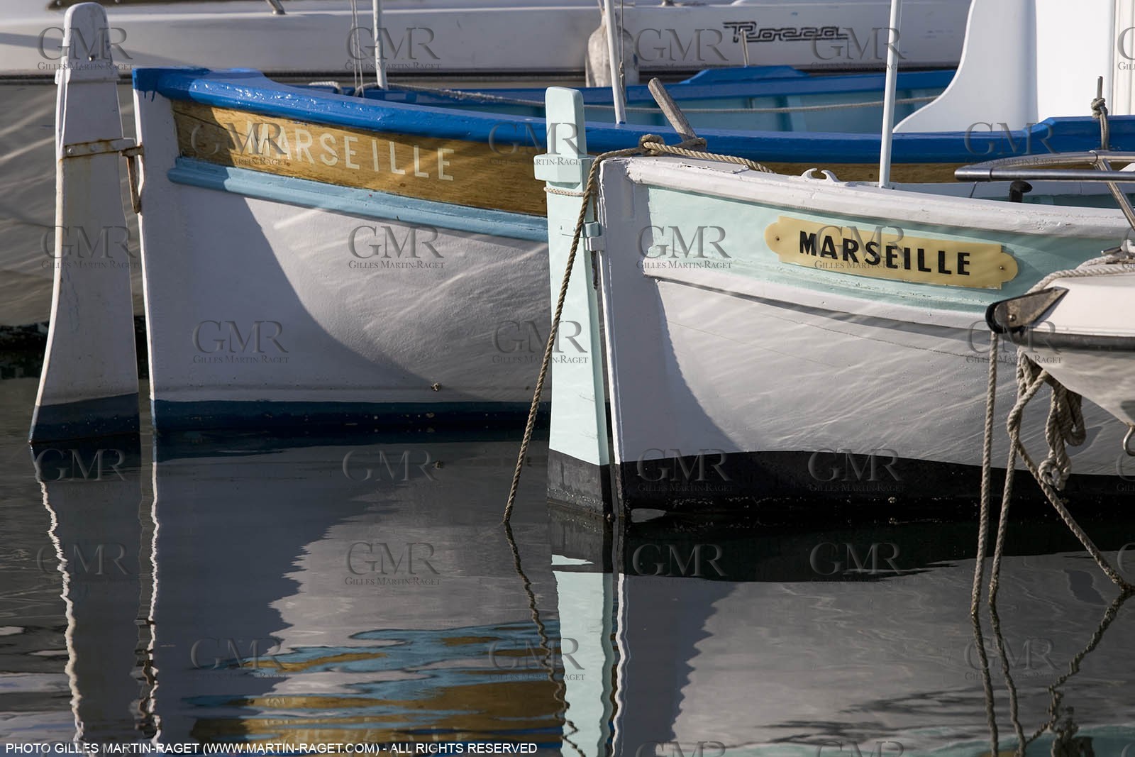 31 08 2007  - Marseille (FRA, 13) - local fishing boats in the historical port