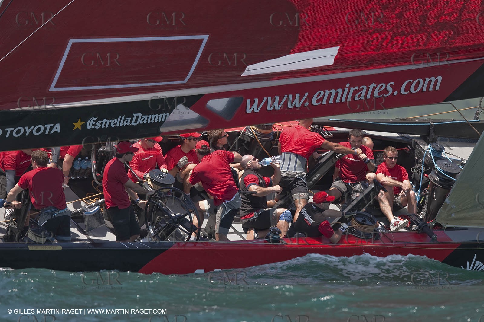 21 01 2009 - Auckland (NZL) -  Louis Vuitton Pacific Series - BMW ORACLE Racing - Training