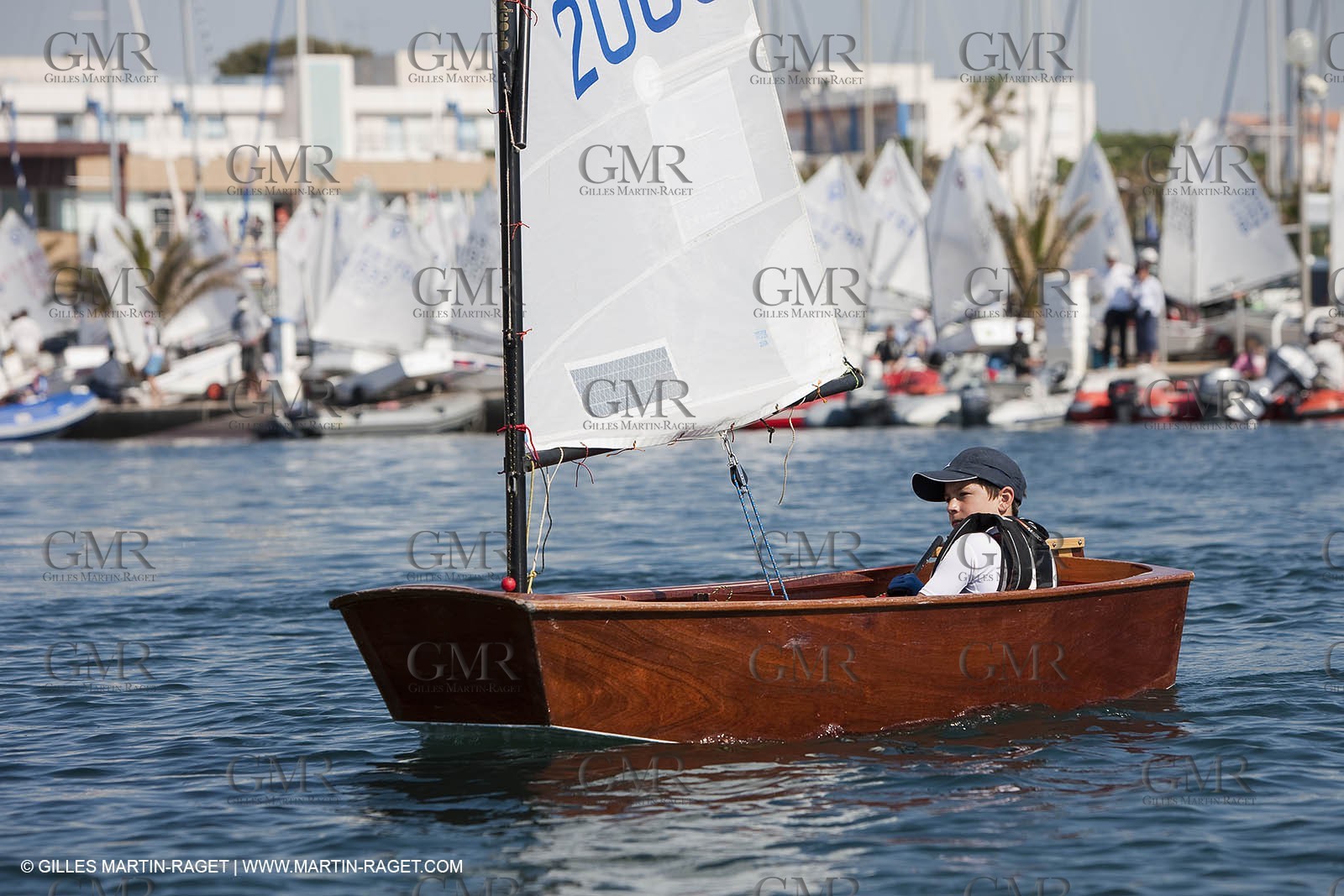 24 05 2010 - Hyères (FRA,83) - wooden optimist