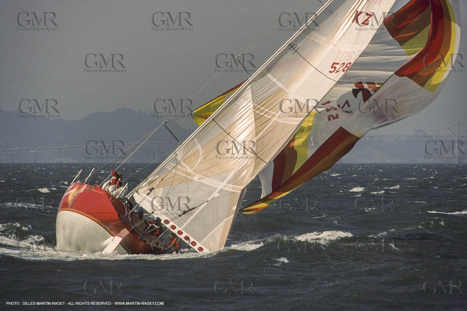 Sailing, Yacht Racing, One Ton Cup 1987, San Francisco (USA, CA)