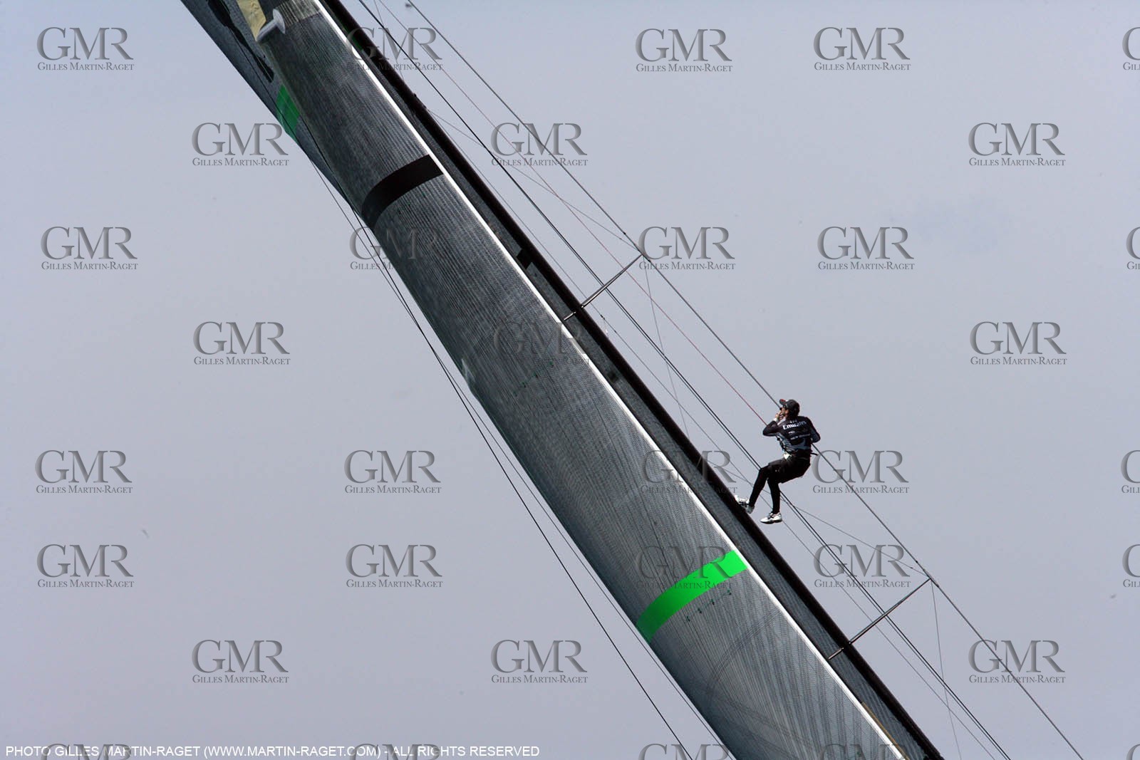 01 06 2007-Valencia (Spain)- 32nd America's Cup - Louis Vuitton Cup Final - Day 1