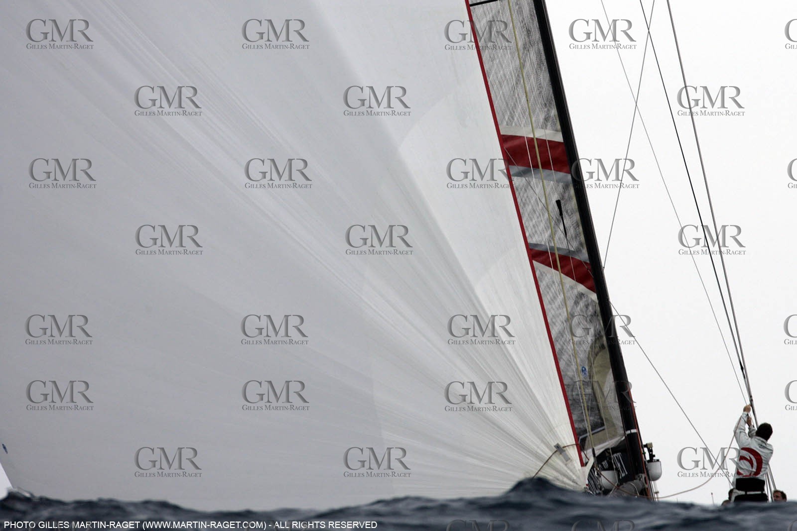 26 06 2007-Valencia (Spain)- 32nd America's Cup - Final Match - Day 3 - Alinghi vs Emirates Team New Zealand