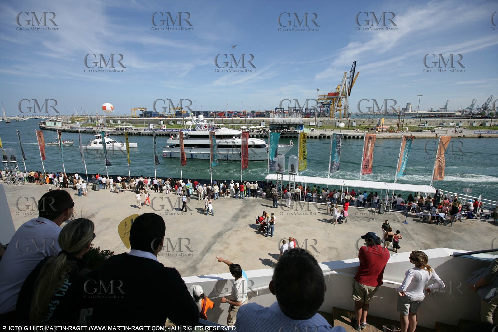 03 06 2007-Valencia (Spain)- 32nd America's Cup - Louis Vuitton Cup Final - Day3
