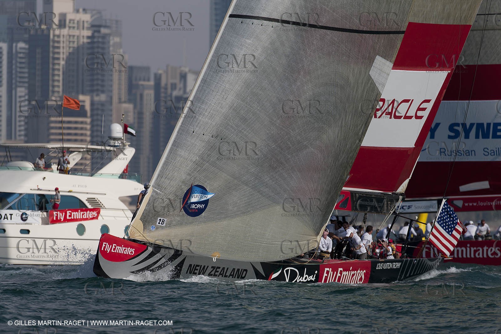 16 11 2010 - Dubai (UAE) - Dubai Louis Vuitton Trophy -  BMW ORACLE Racing Vs Synergy