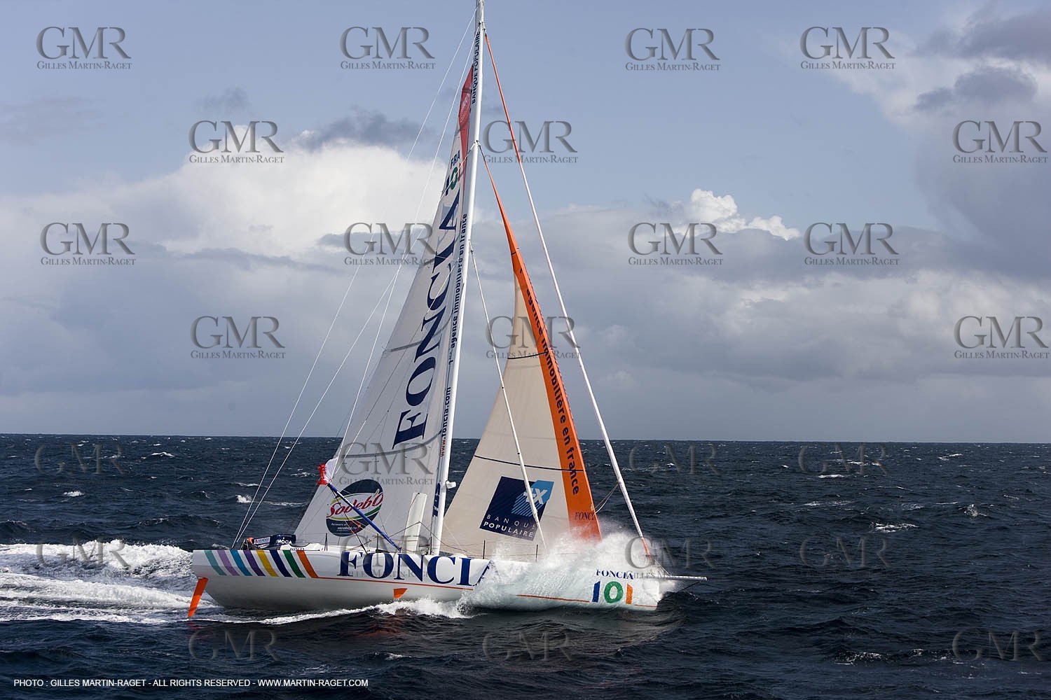 02 10 2008 - Lorient (FRA,56) - Vendée Globe 2008 - Foncia - Michel Desjoyeaux