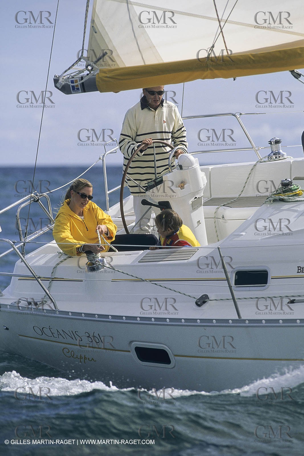 Voile, croisière, personnages, enfants