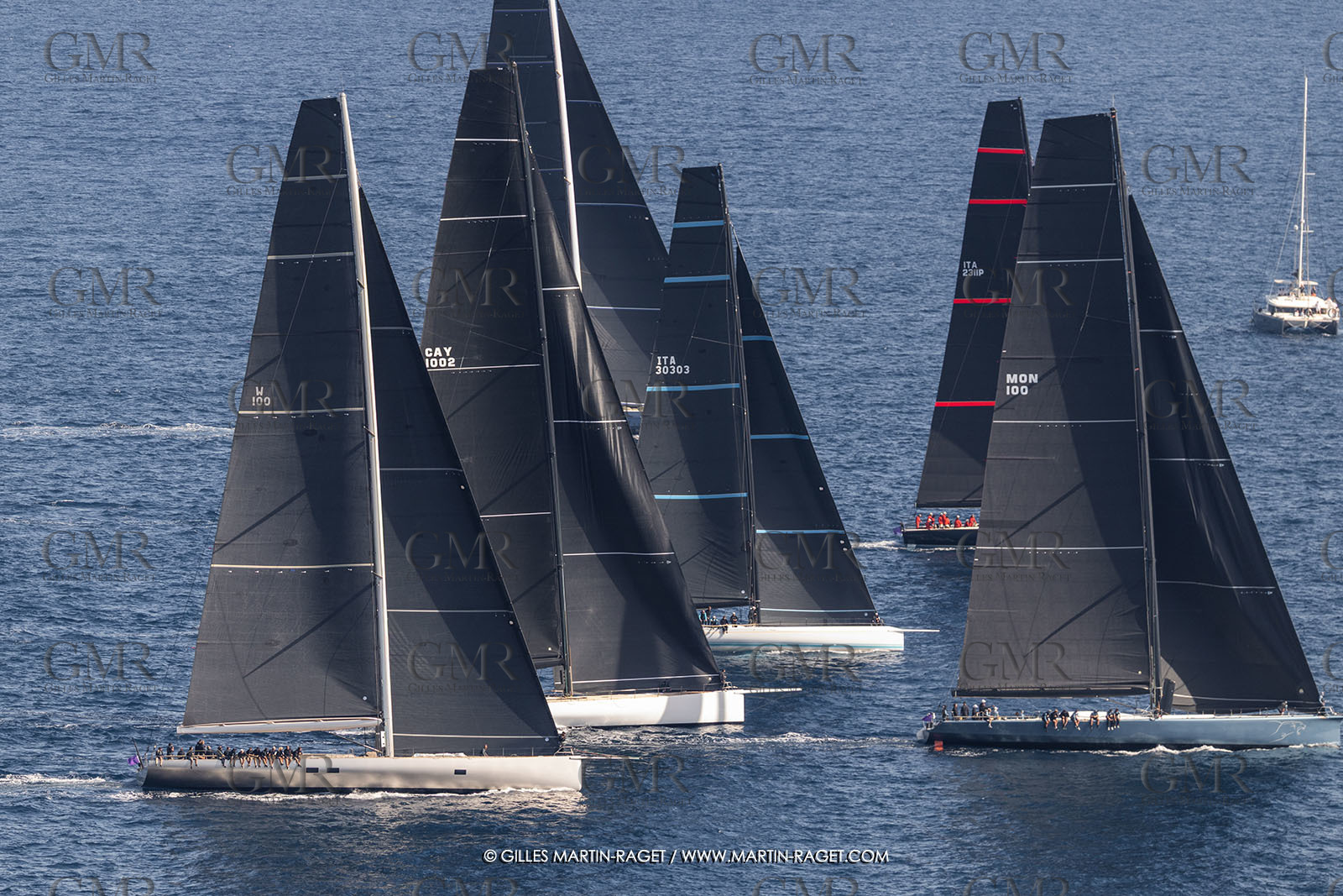 04 10 2025, Saint-Tropez (FRA), Les VoIles de Saint-Tropez 2025, Race Day 6