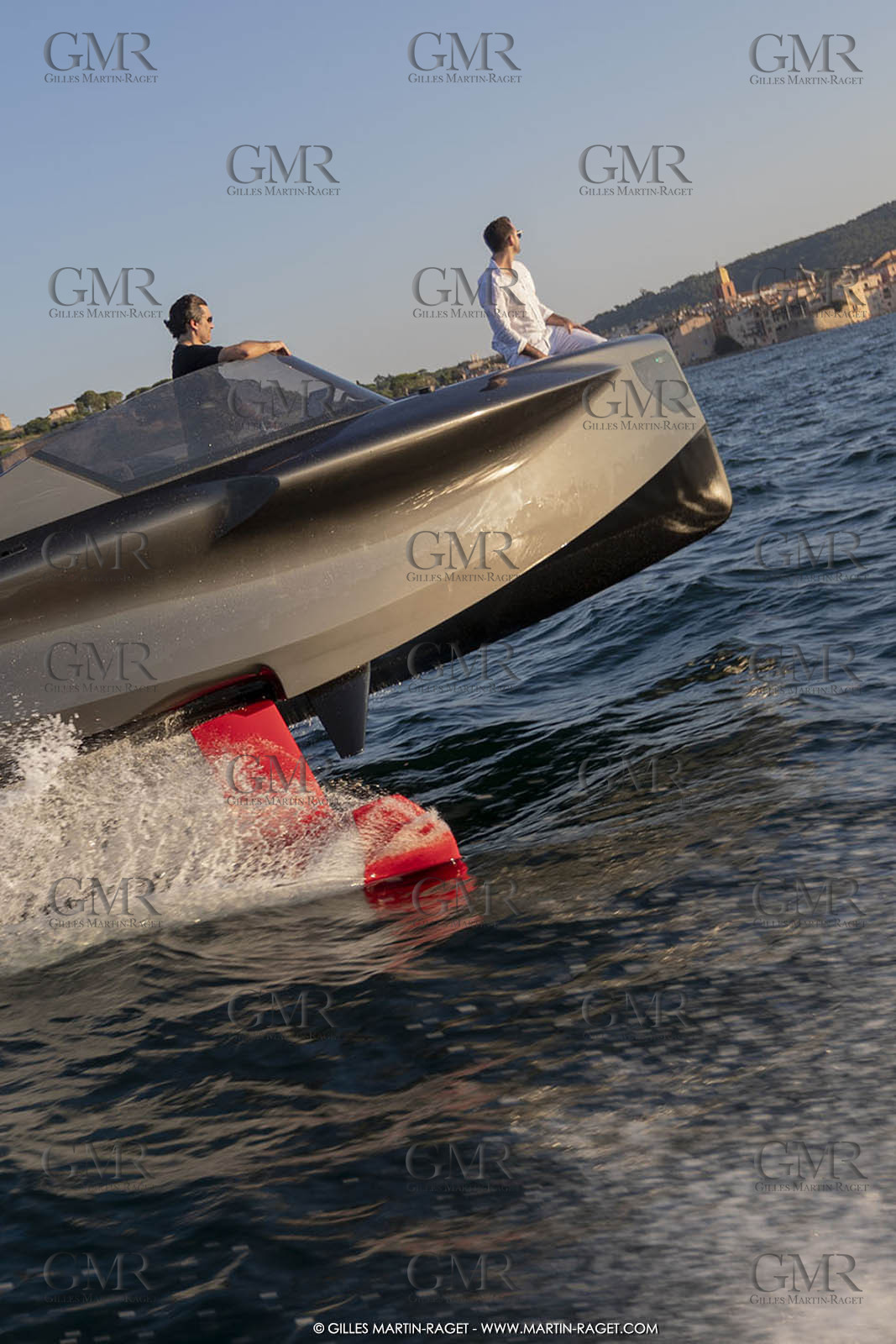 09 08 2018, Saint-Tropez (FRA,83), Foiler, the Flying Yacht by Enata