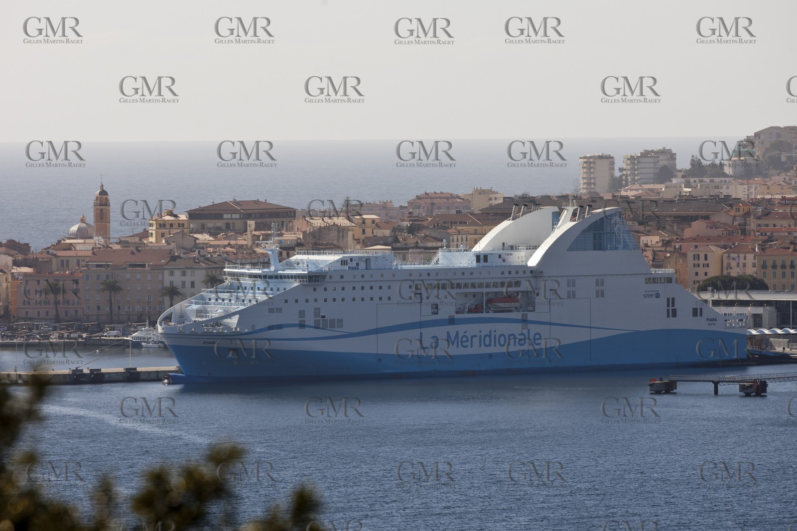 16 02 2012 - Ajaccio (FRA, Corse) -  La Méridionale shipping company- Piana at Ajaccio