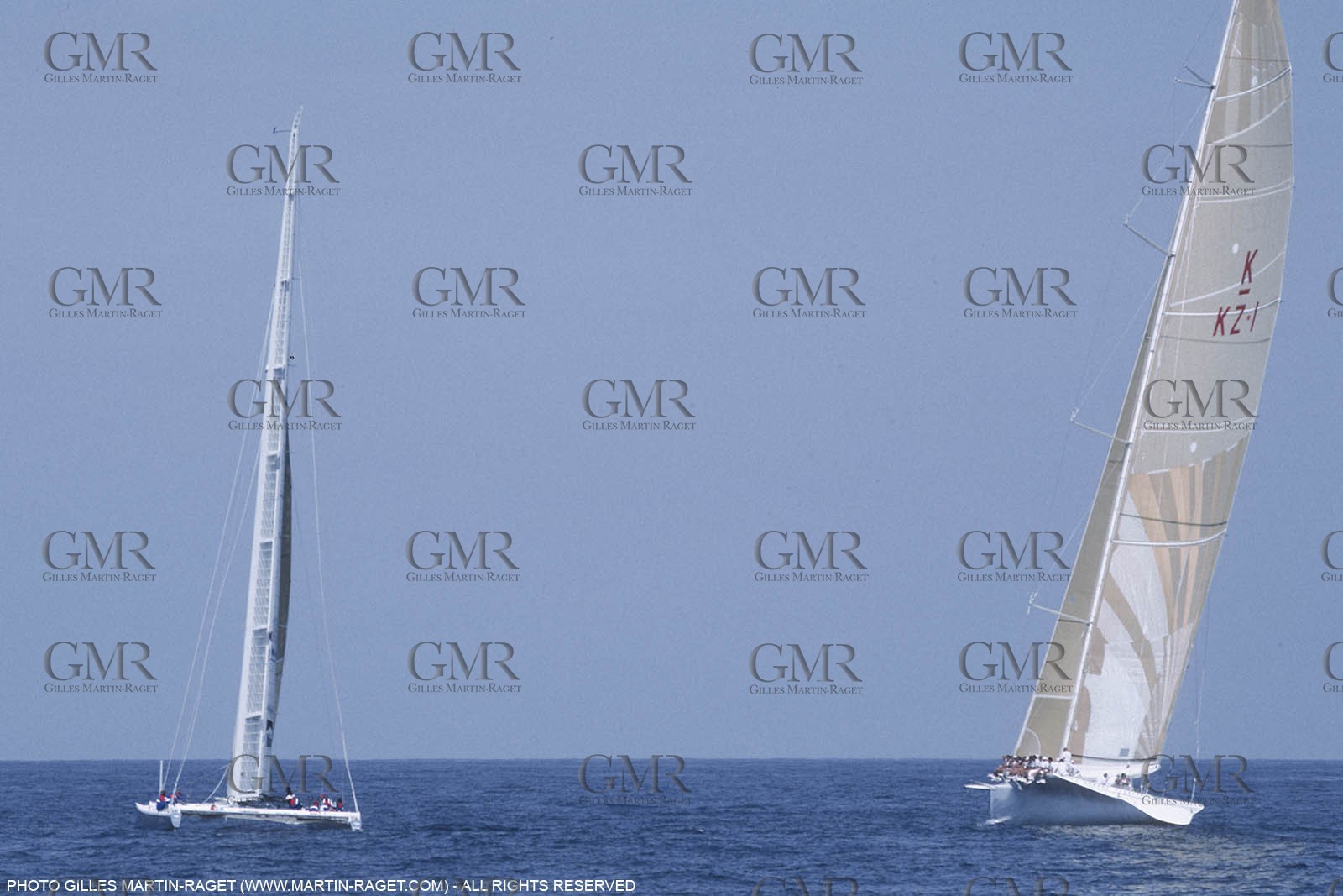 Sailing, Yacht Racing, America's Cup XXVII, San Diego (USA,CA) 1988, Stars & Stripes Vs New Zealand