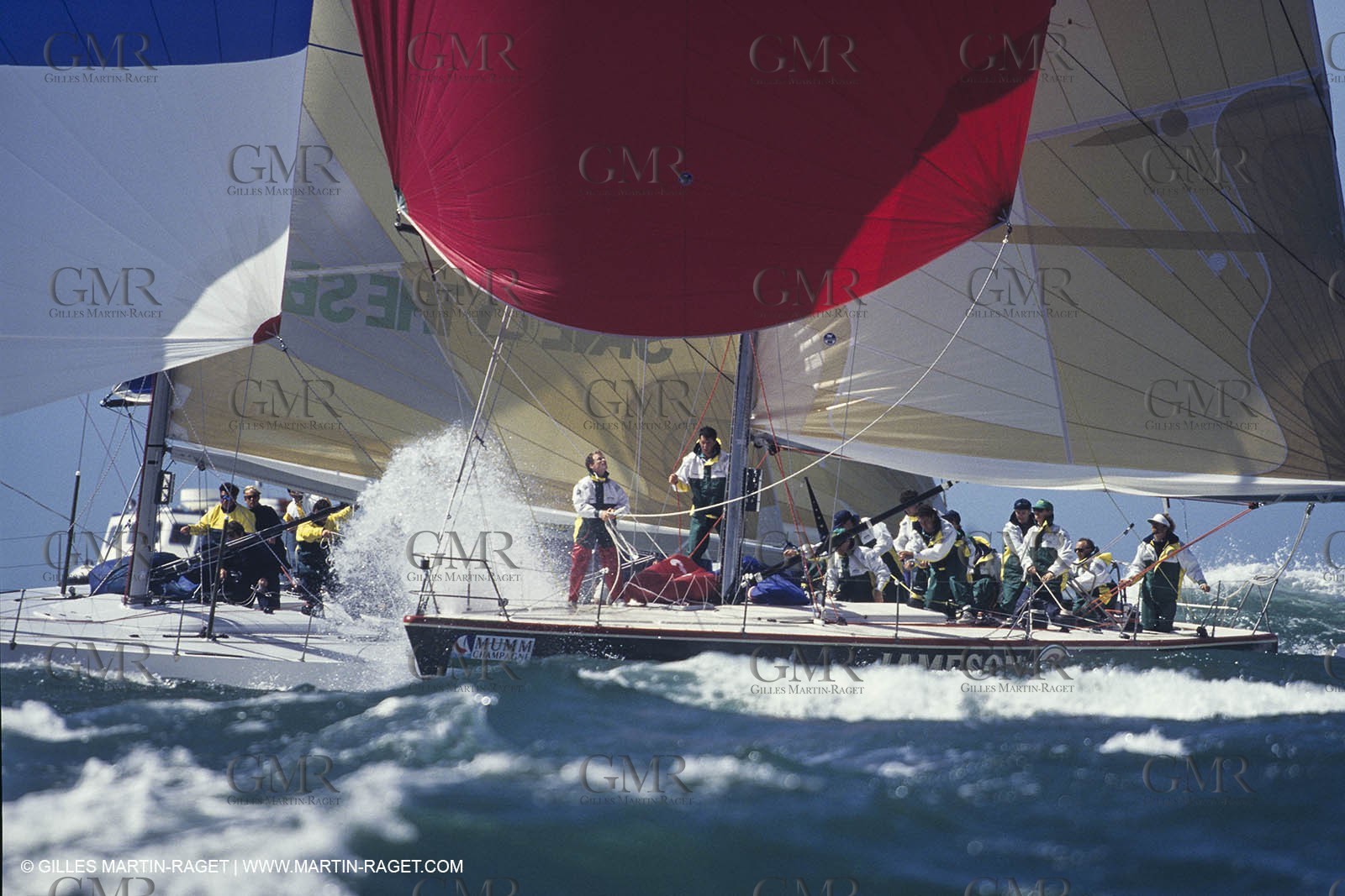 Sailing, Yacht Racing, Admiral's Cup, Cowes Week, Cowes (UK, IOW)