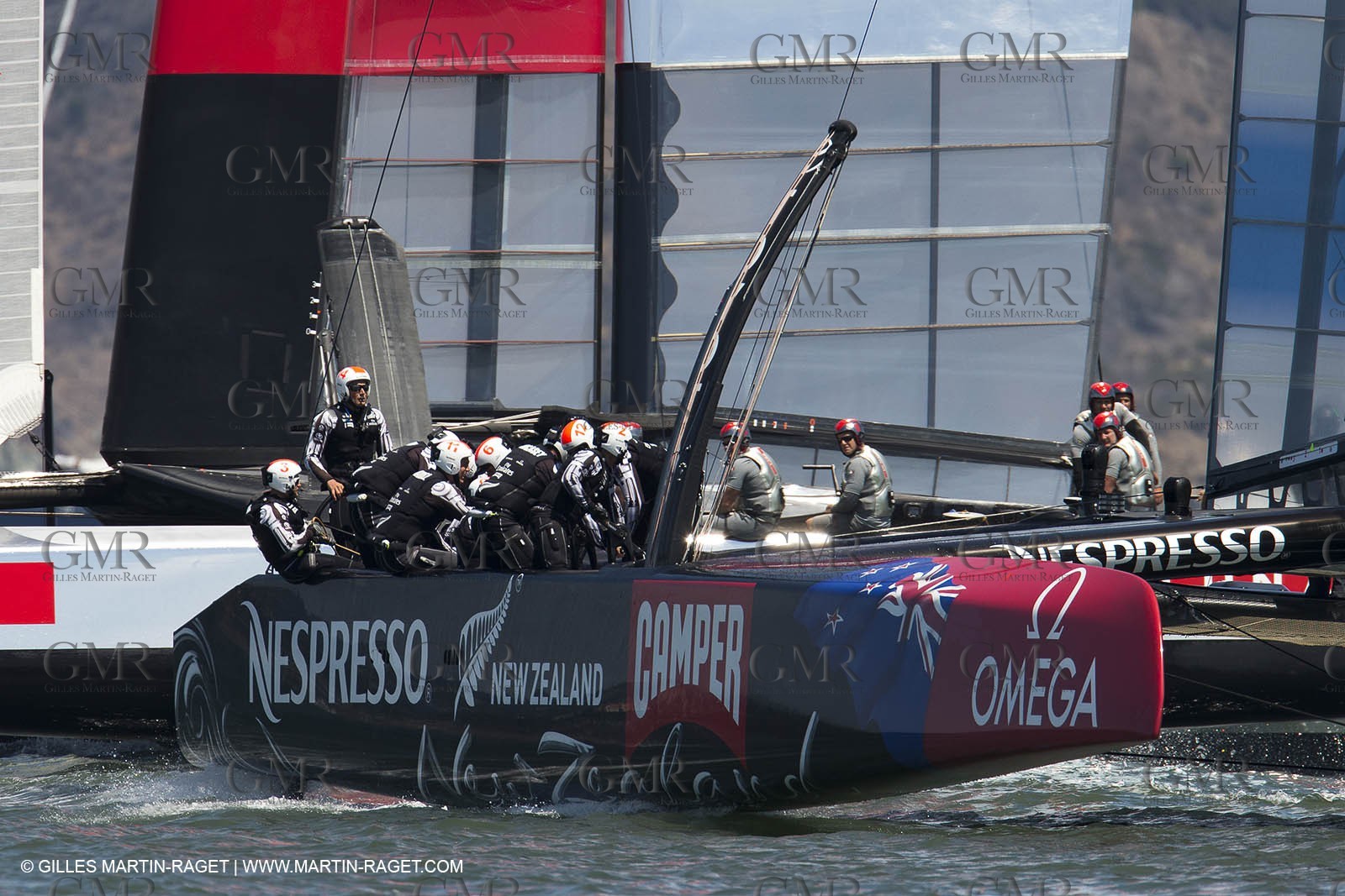 21 08 2013 - San Francisco (USA,CA) - 34th America's Cup - Louis Vuitton Cup Final, Day 4, Race 4