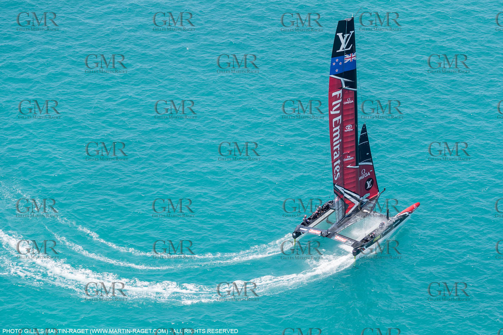 18 06 2017 - Bermuda (BDA) - 35th America's Cup 2017 - 35th America's Cup Match Presented by Louis Vuitton