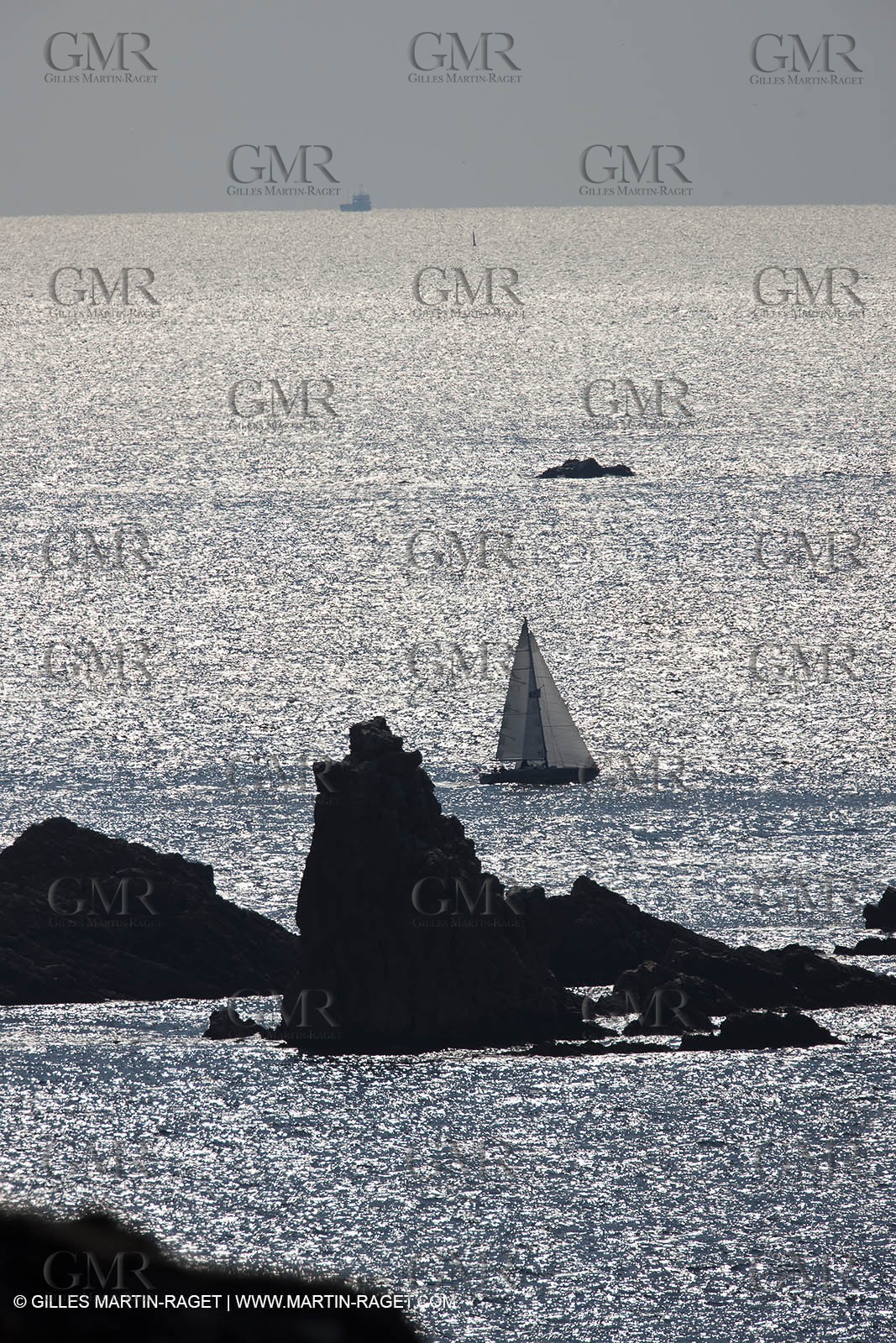 19 05 2010 - Brest (FRA,29) -  Pen Duick V in the Brest straight