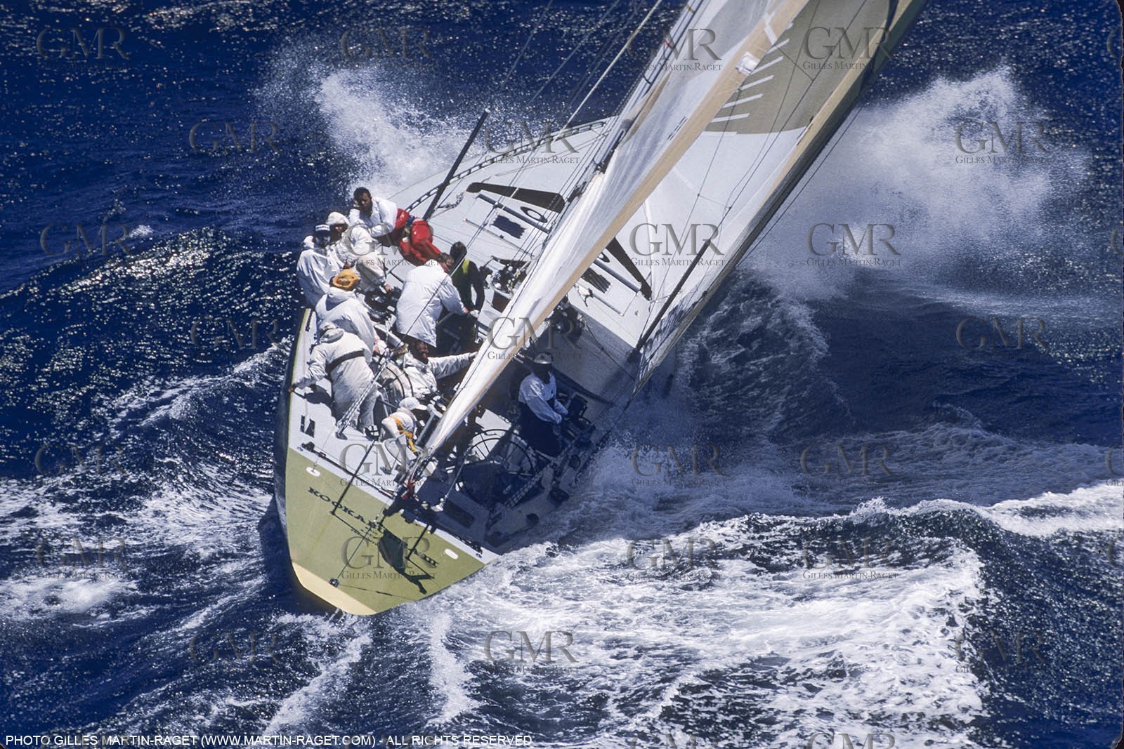 Sailing, Yacht Racing, 26th America's Cup Fremantle 1987, Kookaburra