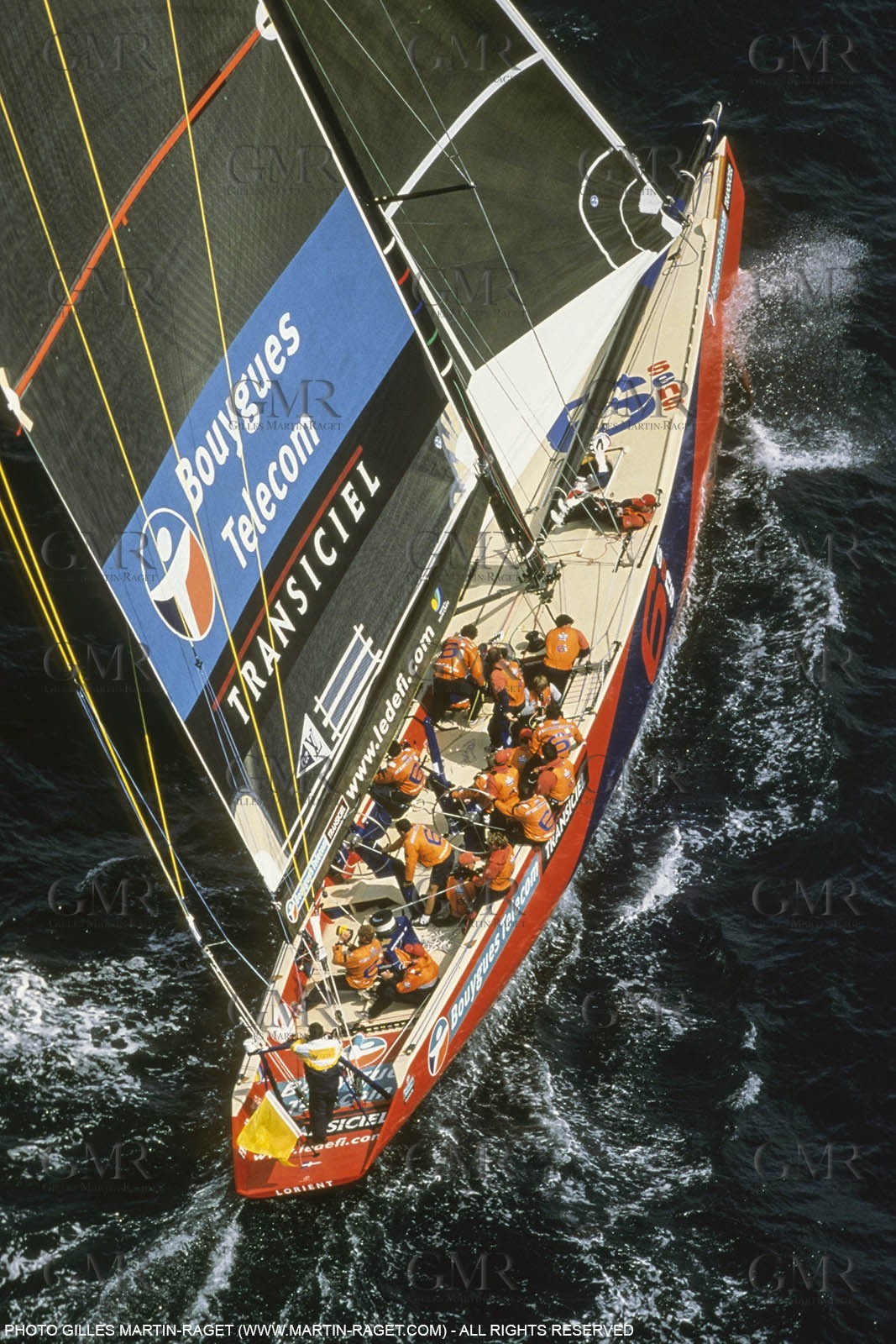 Yacht racing, 30th America's Cup 2000, Auckland (NZL), Le Défi, 6ème Sens