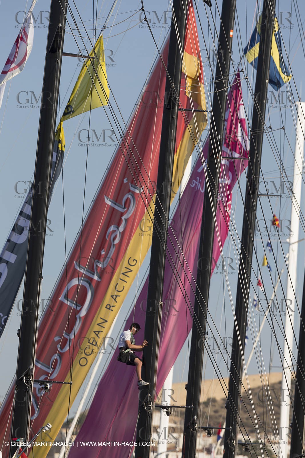 07 10 2014, Alicante (ESP), Volvo Ocean Race 2014-15, Team Alvimedica