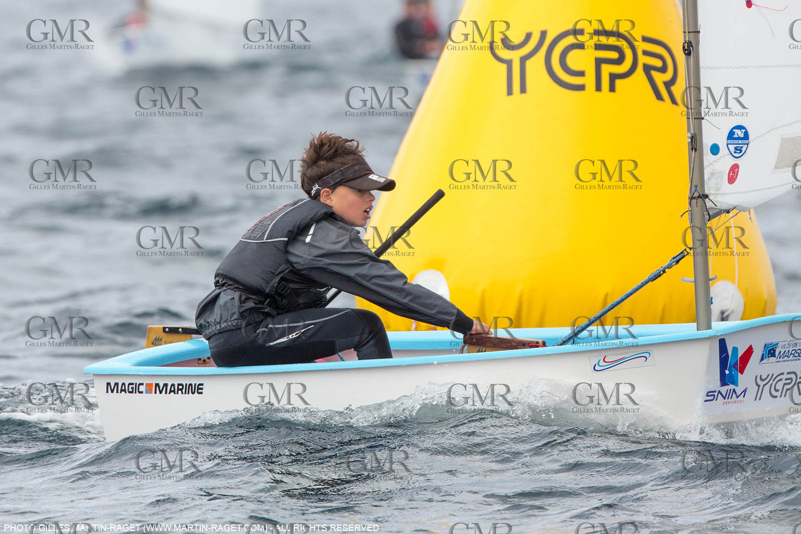 15 04 2016, Marseille (FRA,13), SNIM Dériveurs, Coupe Internationale de Printemps Optimist, Final Day