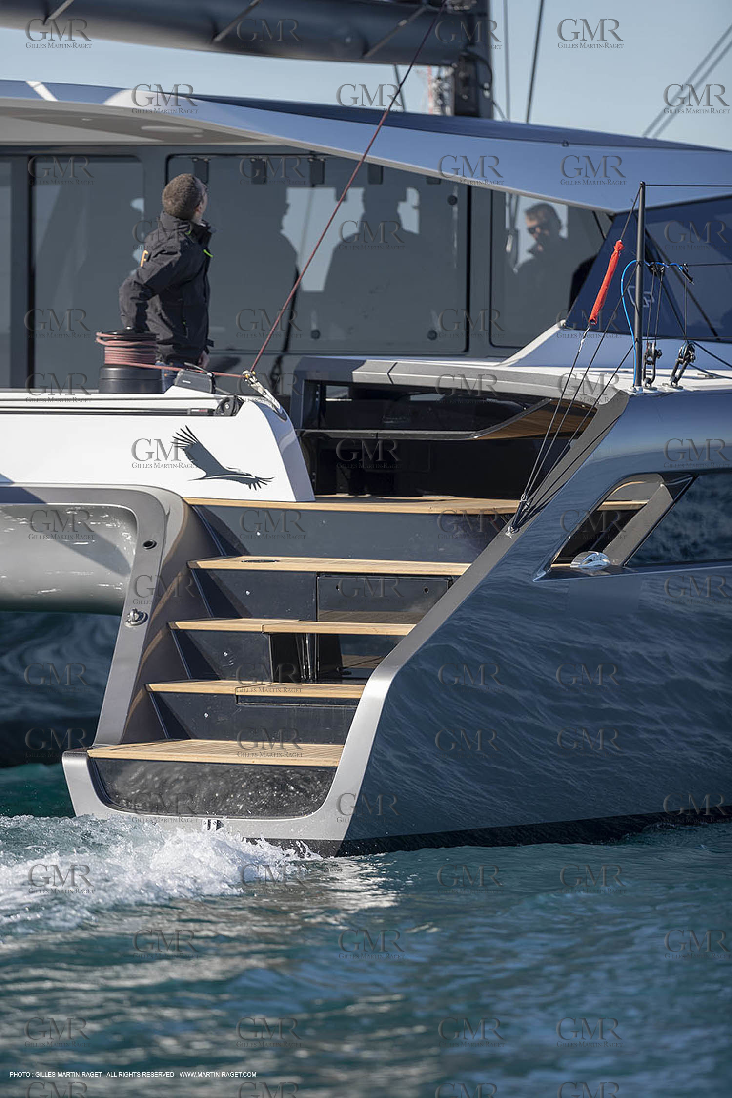 05 02 2019, La Grande Motte (FRA,34), Gunboat 68 sail testing  2