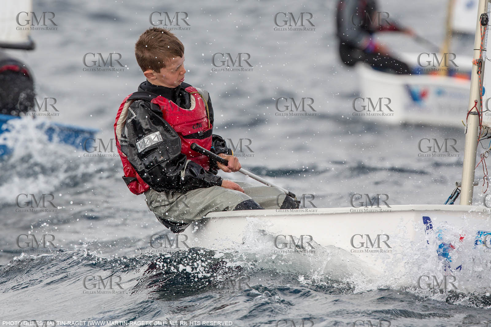 15 04 2016, Marseille (FRA,13), SNIM Dériveurs, Coupe Internationale de Printemps Optimist, Final Day