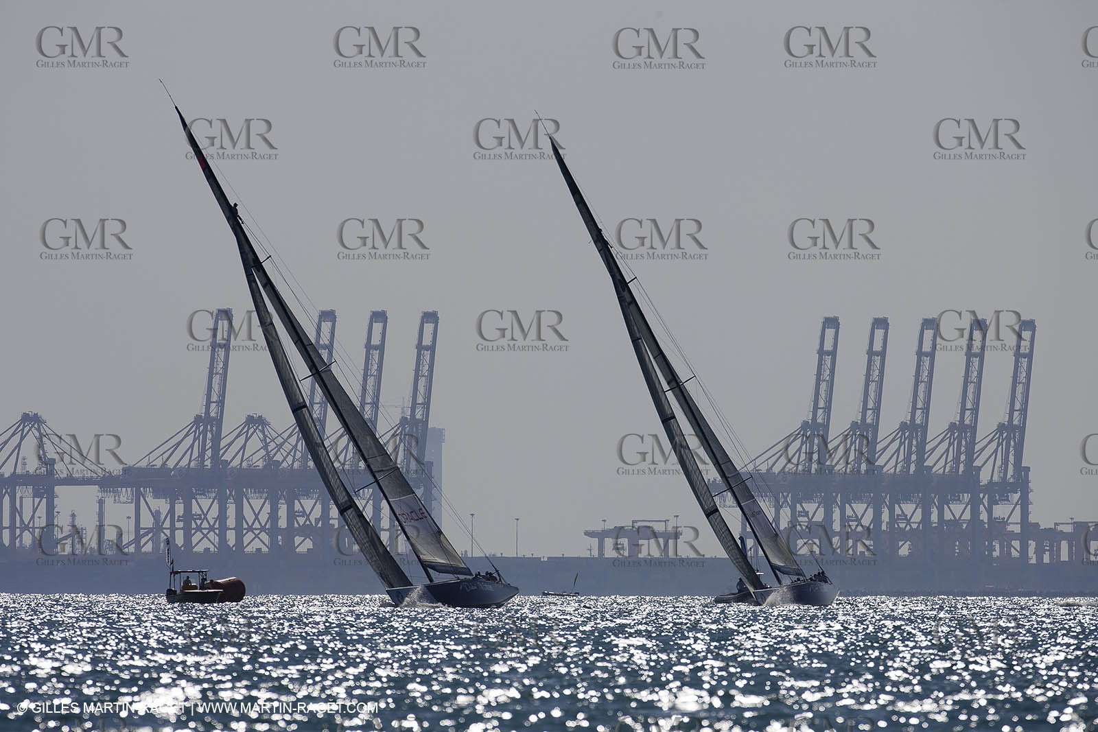 18 11 2010 - Dubai (UAE) - Dubai Louis Vuitton Trophy -  BMW ORACLE Racing Vs Mascalzone Latino
