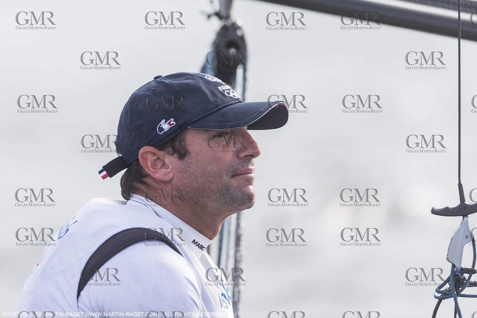 16 08 2016, Rio de Janeiro (BRA), 2016 Olympic Games, Sailing, Nacra 17, Billy Besson, Marie RIou