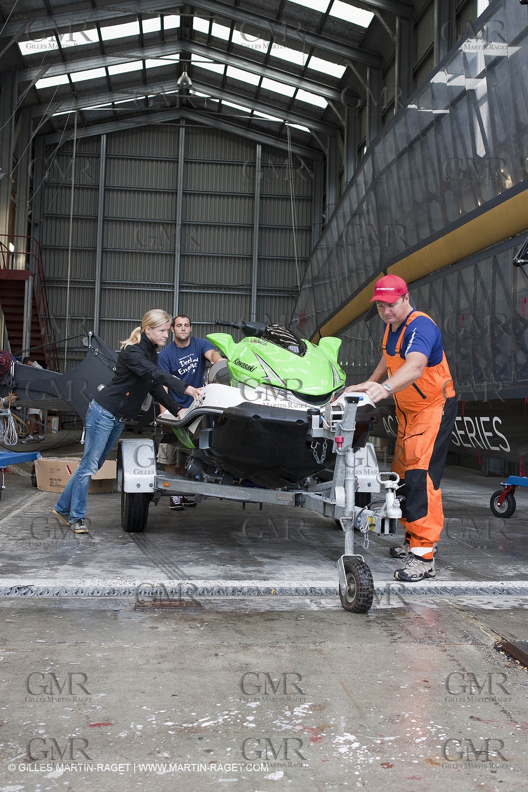 25 04 2011 - Auckland (NZL) - 34th America's Cup - Tests and refinements period