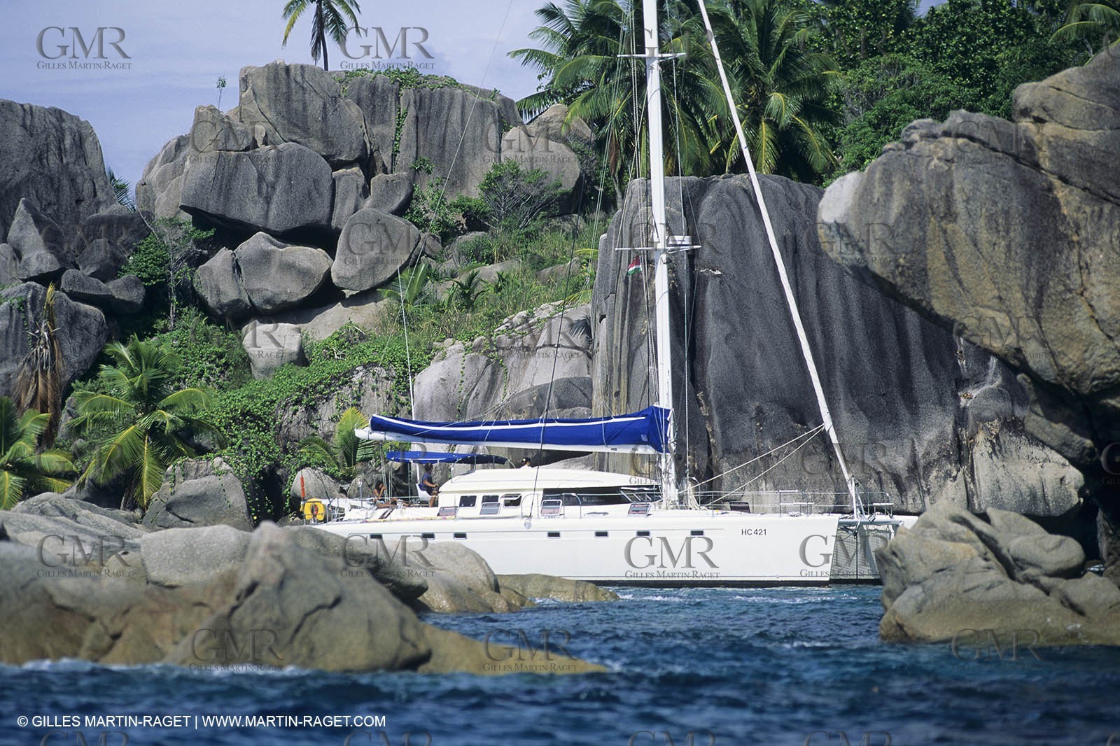 sailing - Cruising - Multihull at the mooring