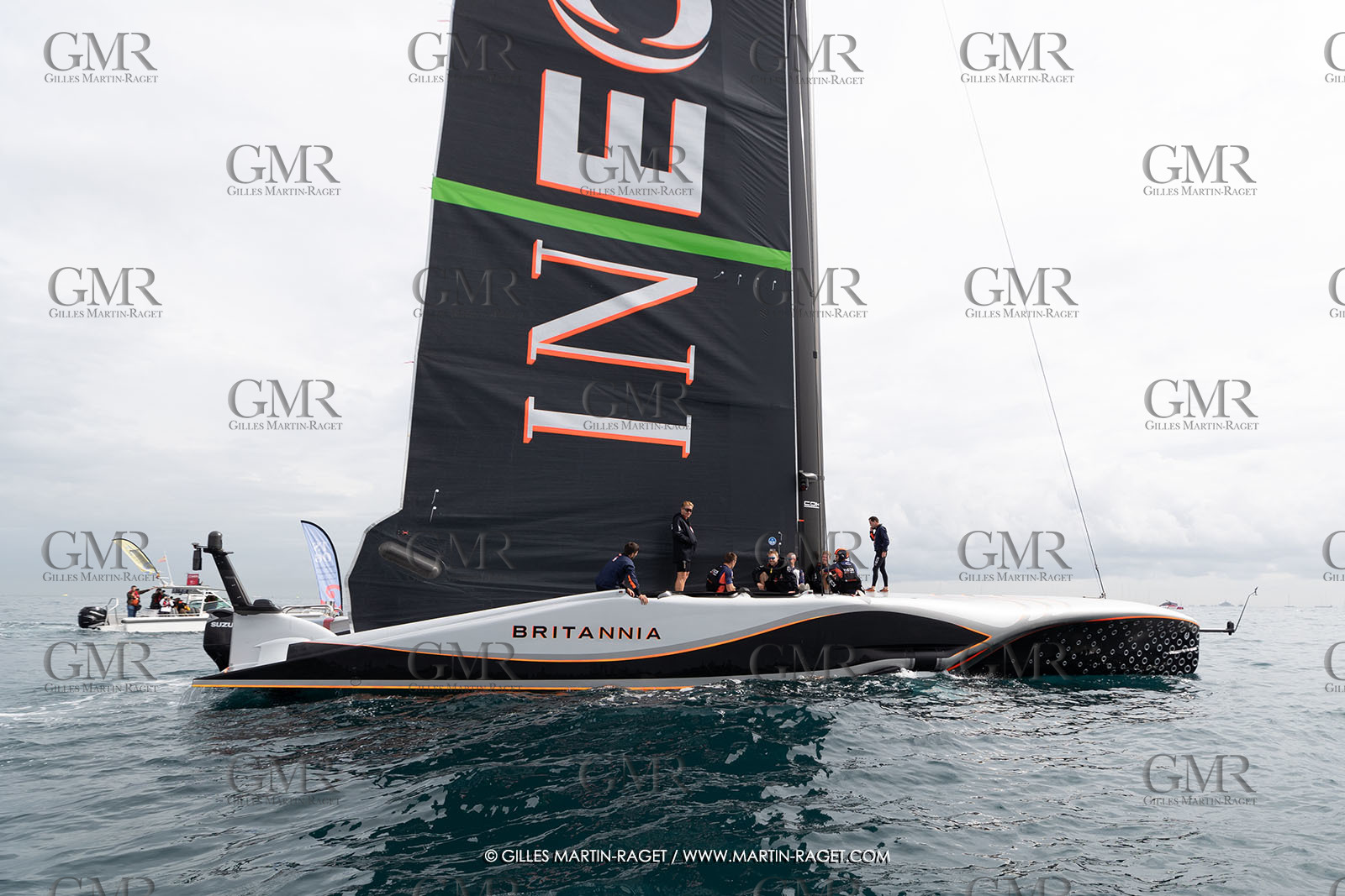 12:10 2024, Barcelona (ESP), Louis Vuitton 37th America's Cup, Final Match, Race Day 1, Race 1