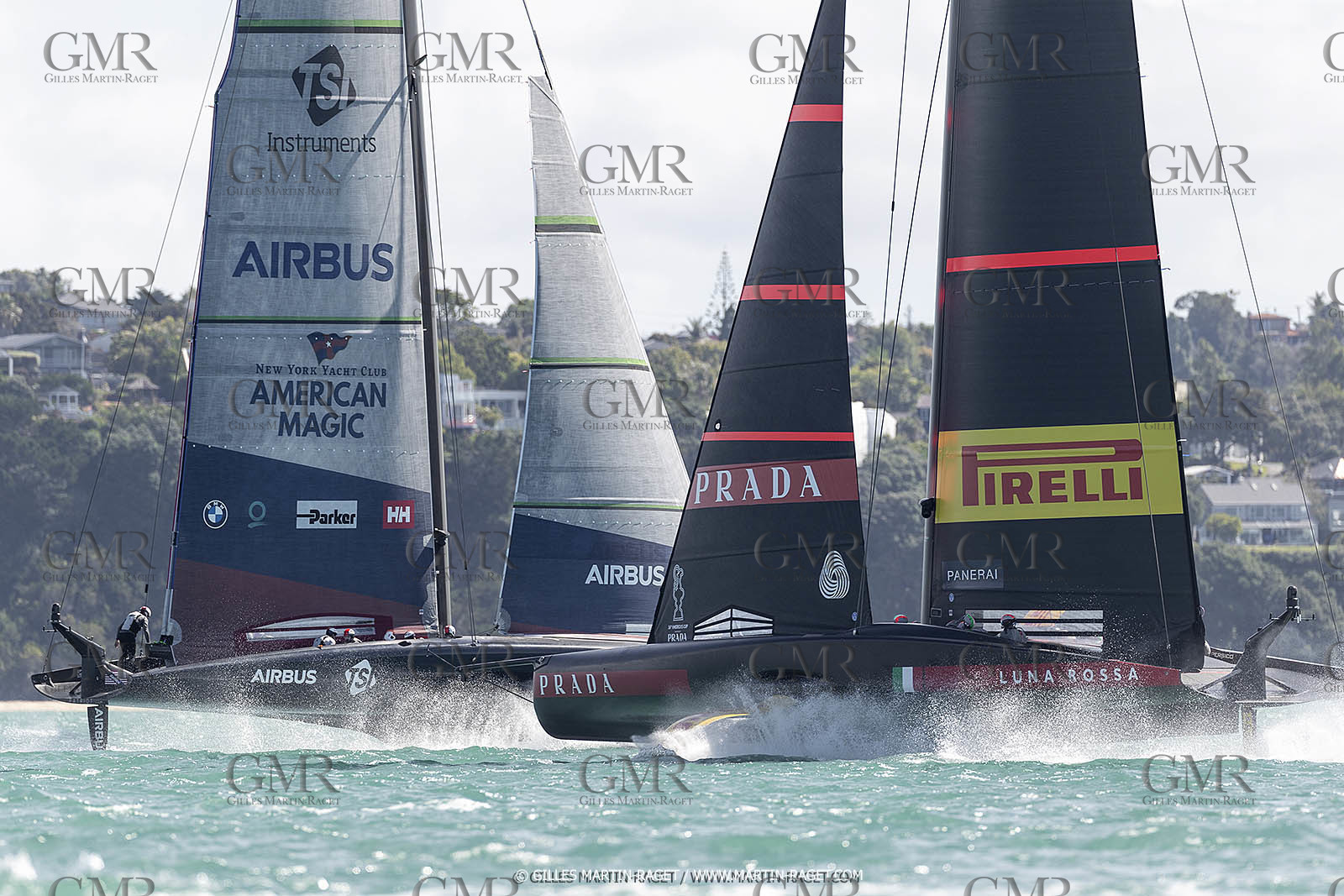 11 01 2021, Auckland (NZL), 36th America's Cup, Practice Racing