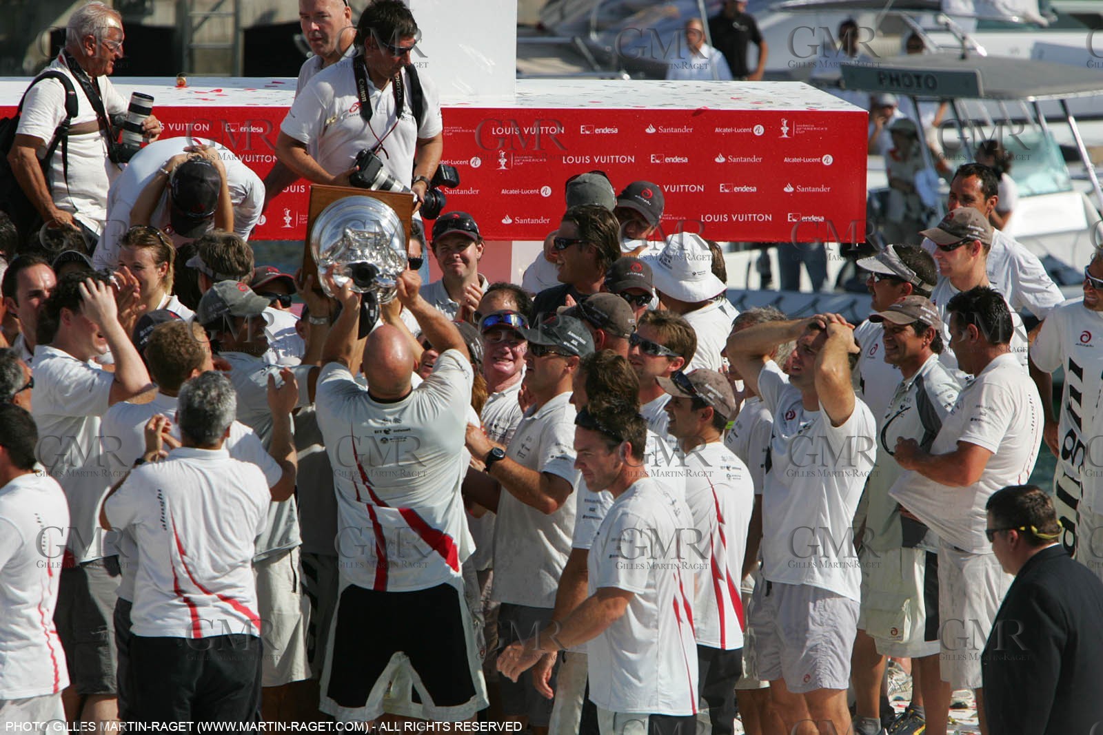 03 07 2007-Valencia (Spain)- 32nd America's Cup - Final Match - Day 8 - Alinghi vs Emirates Team New Zealand