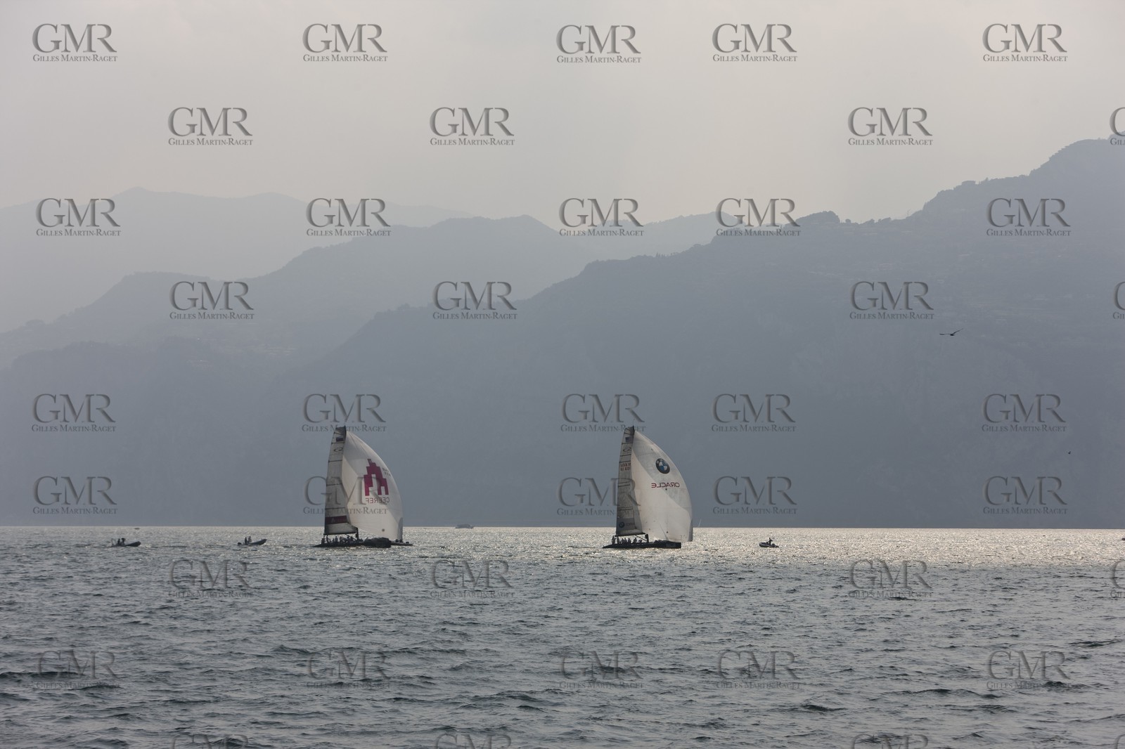 09 07 2008 - Malcesine (ITA, Lake Garda) - RC 44 World Championsship - Malcesine SLAM Cup 08 - Day 1