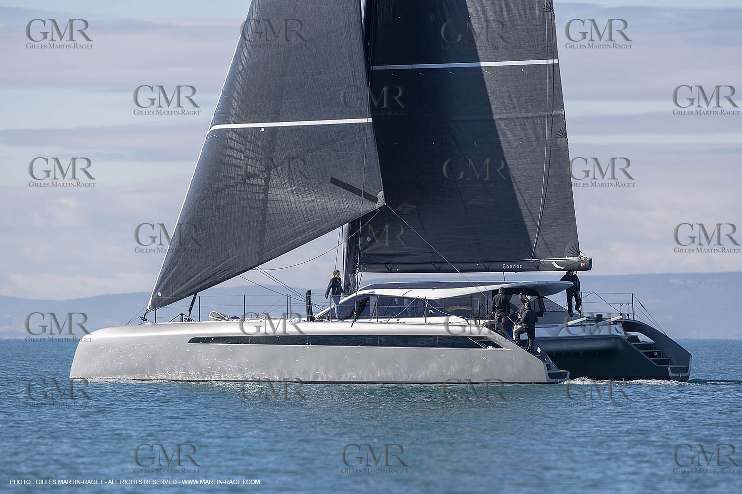 05 02 2019, La Grande Motte (FRA,34), Gunboat 68 sail testing  2