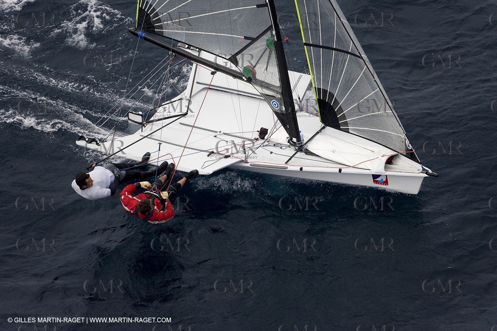 26 04 2007 - 2007 Semaine Olympique Française - Hyères (South of France) - Day 5 - - Team France - 49er