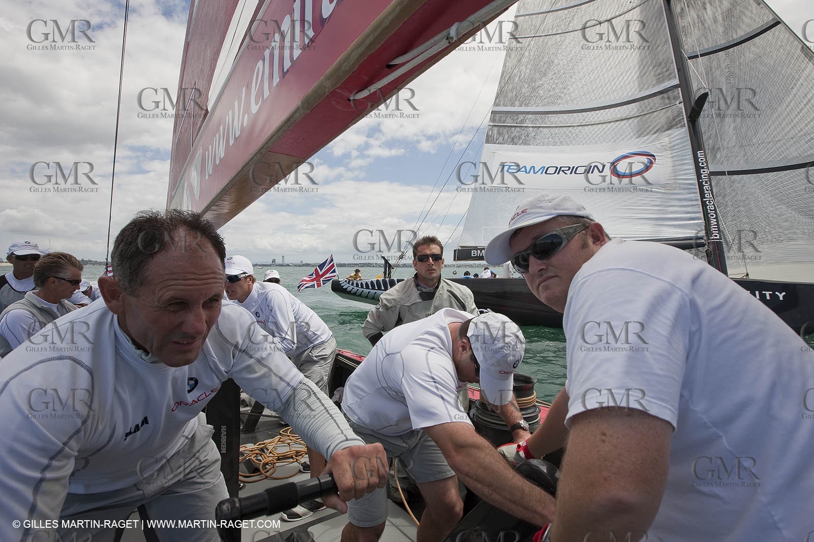 29 01 2009 - Auckland (NZL) -  Louis Vuitton Pacific Series - BMW ORACLE Racing - Training