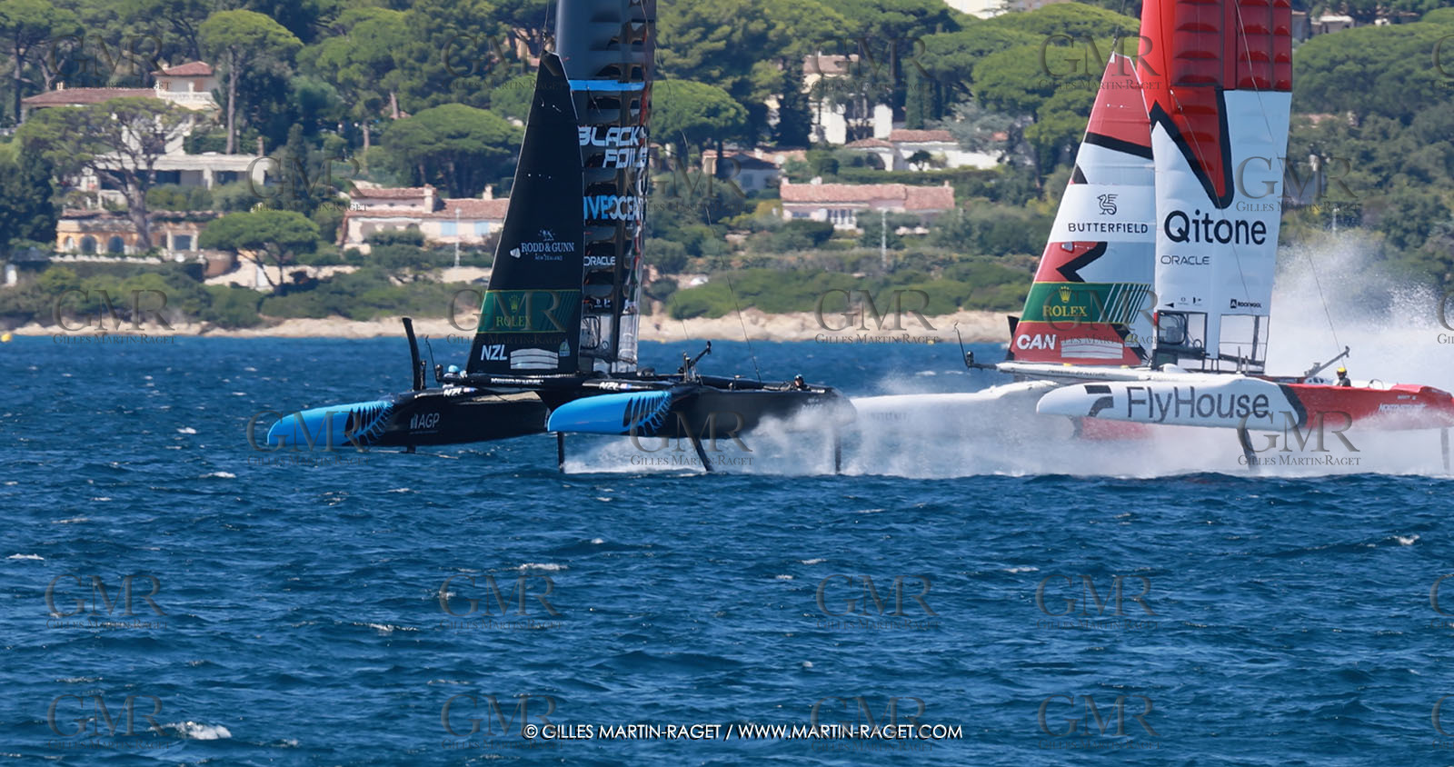 10 09 2025, Saint-Tropez,(FRA), Rockwool SailGP France Saint-Tropez, Race Day 1
