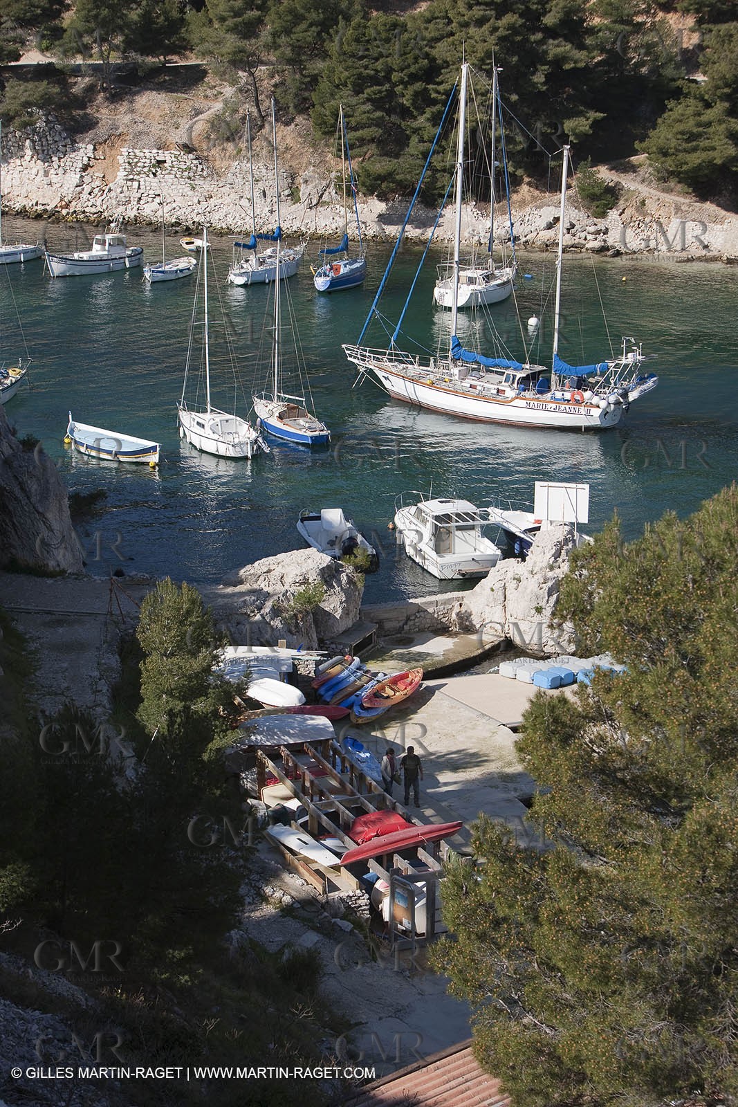 27 03 2010 - Marseille (FRA,13) - Les Calanques - Port Miou