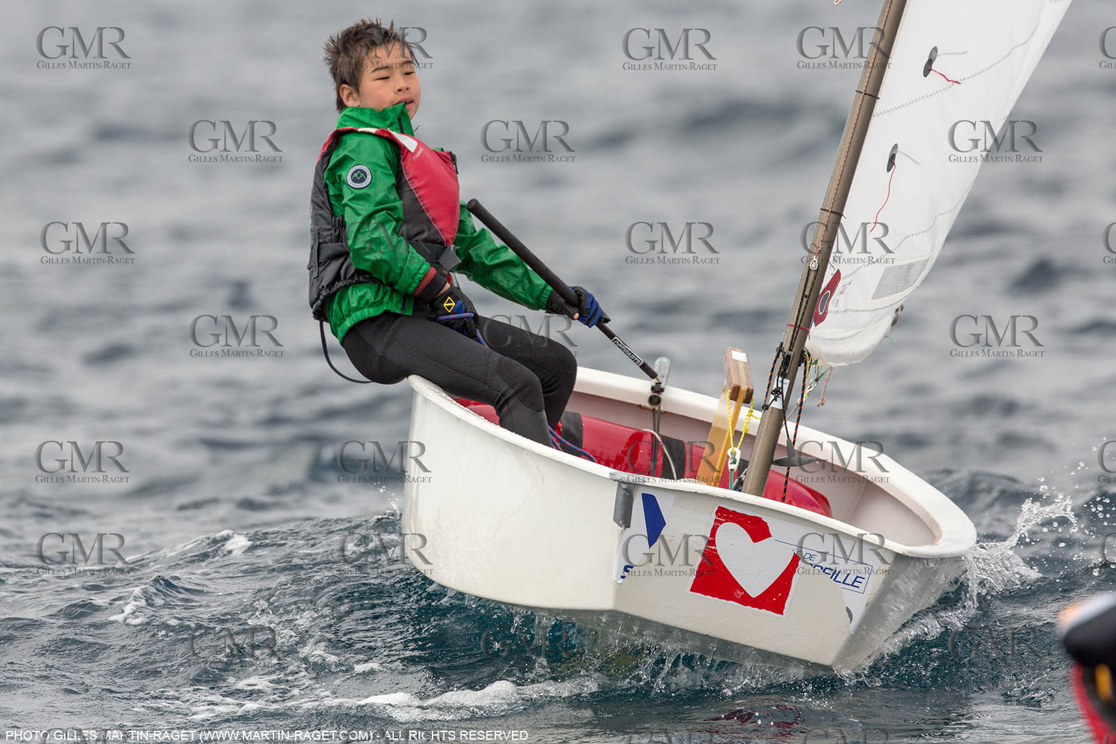 15 04 2016, Marseille (FRA,13), SNIM Dériveurs, Coupe Internationale de Printemps Optimist, Final Day