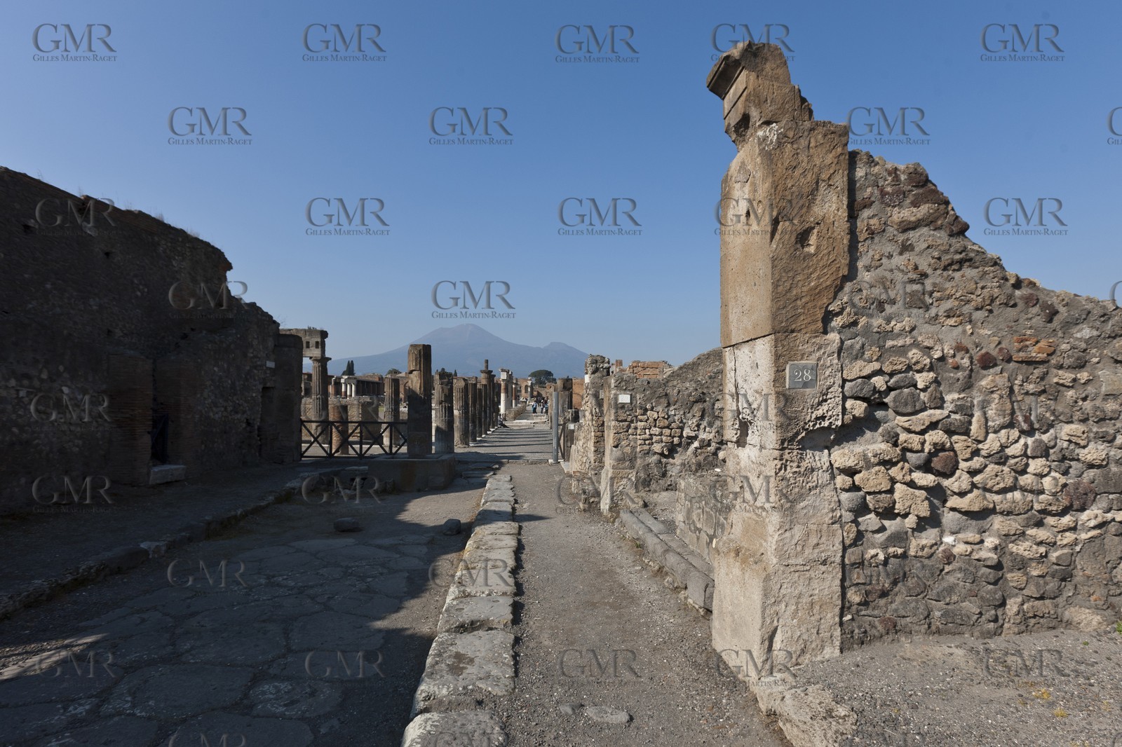 24 02 2012 - Naples (ITA) - 34th America's Cup - America's Cup World Series Naples 2012 - Naples Preview - Pompei roman ruins