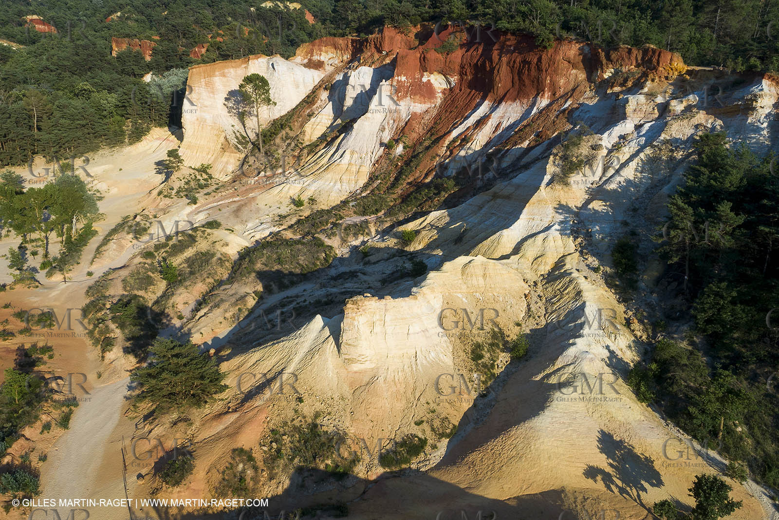 21 06 2018, Rustrel (FRA, 84), Anciennes carrières d'ocre