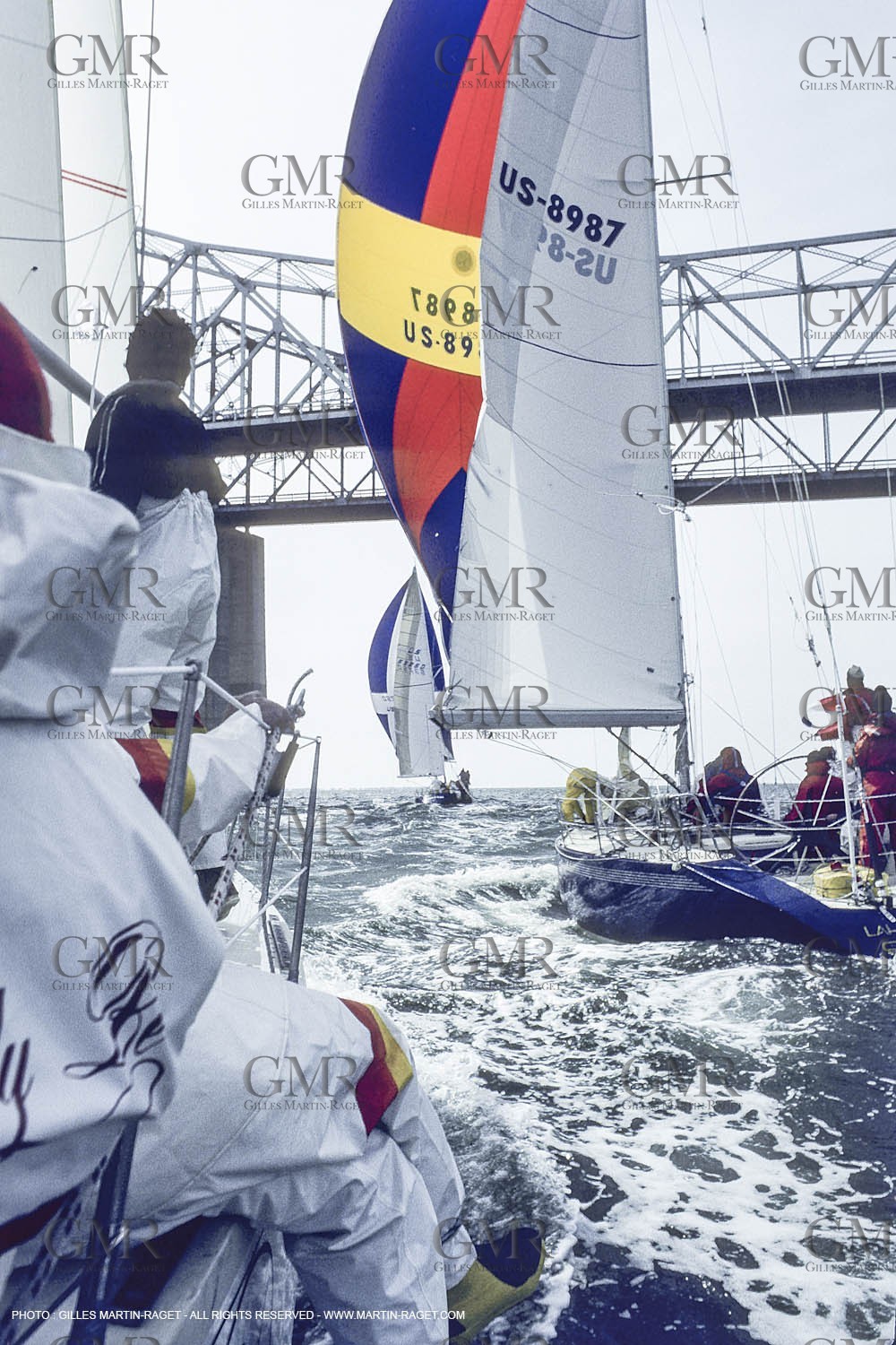 Sailing, yacht Racing, SORC 1981, Miami (FL), Onboard Lady B